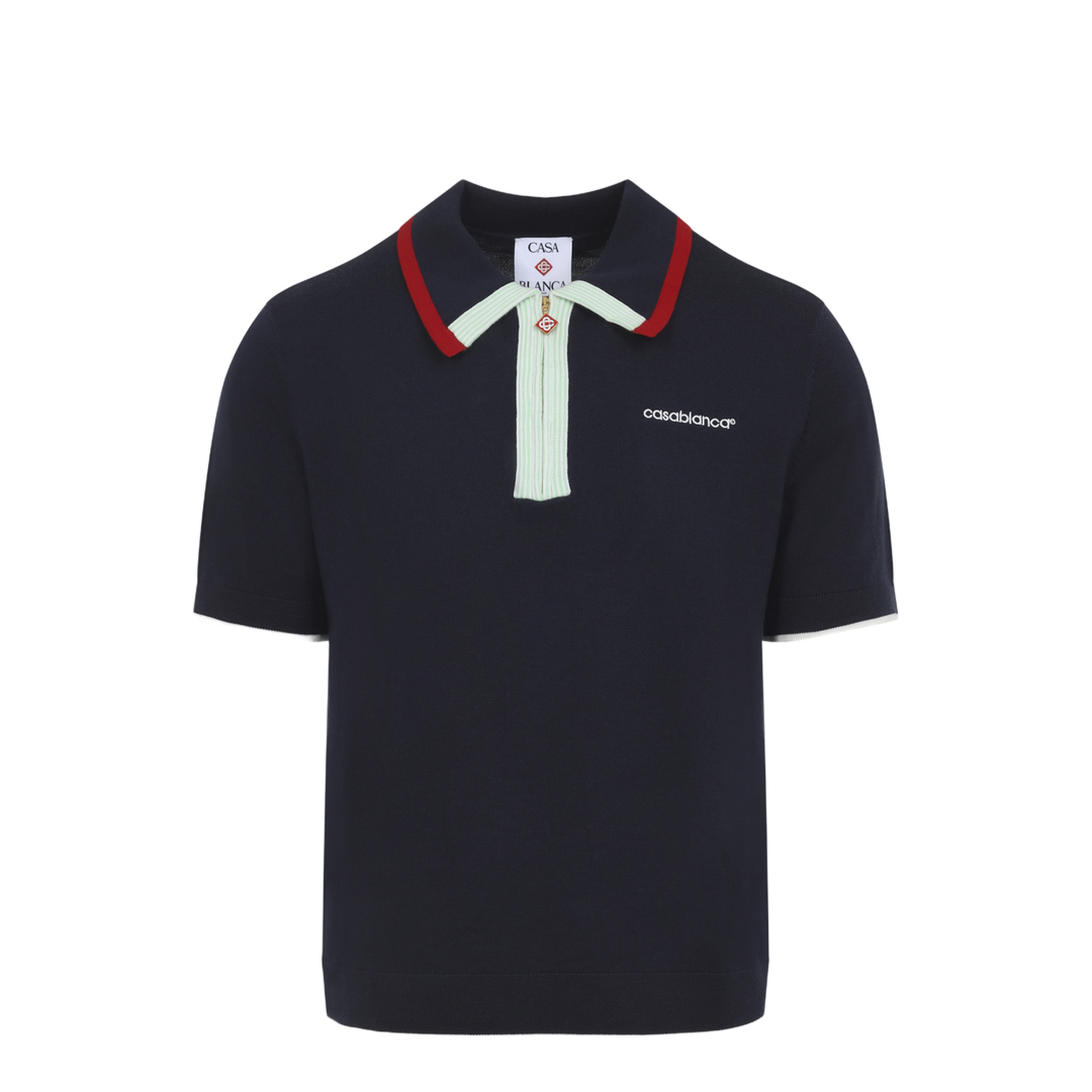 MAYFEYR - Casablanca - Knitted Track Polo - MPF26KW84601