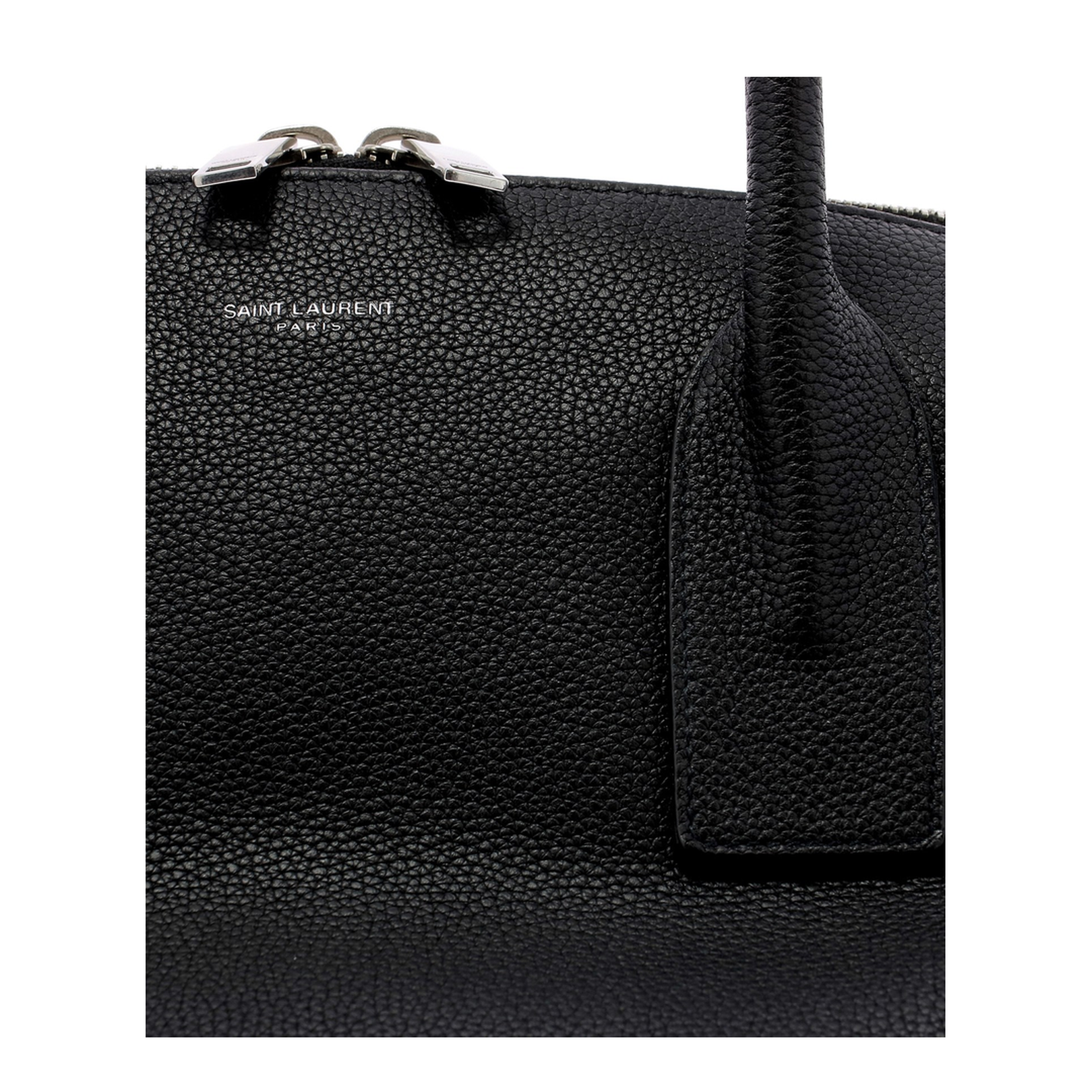 Giant Bowling Bag in Soft Grained Leather