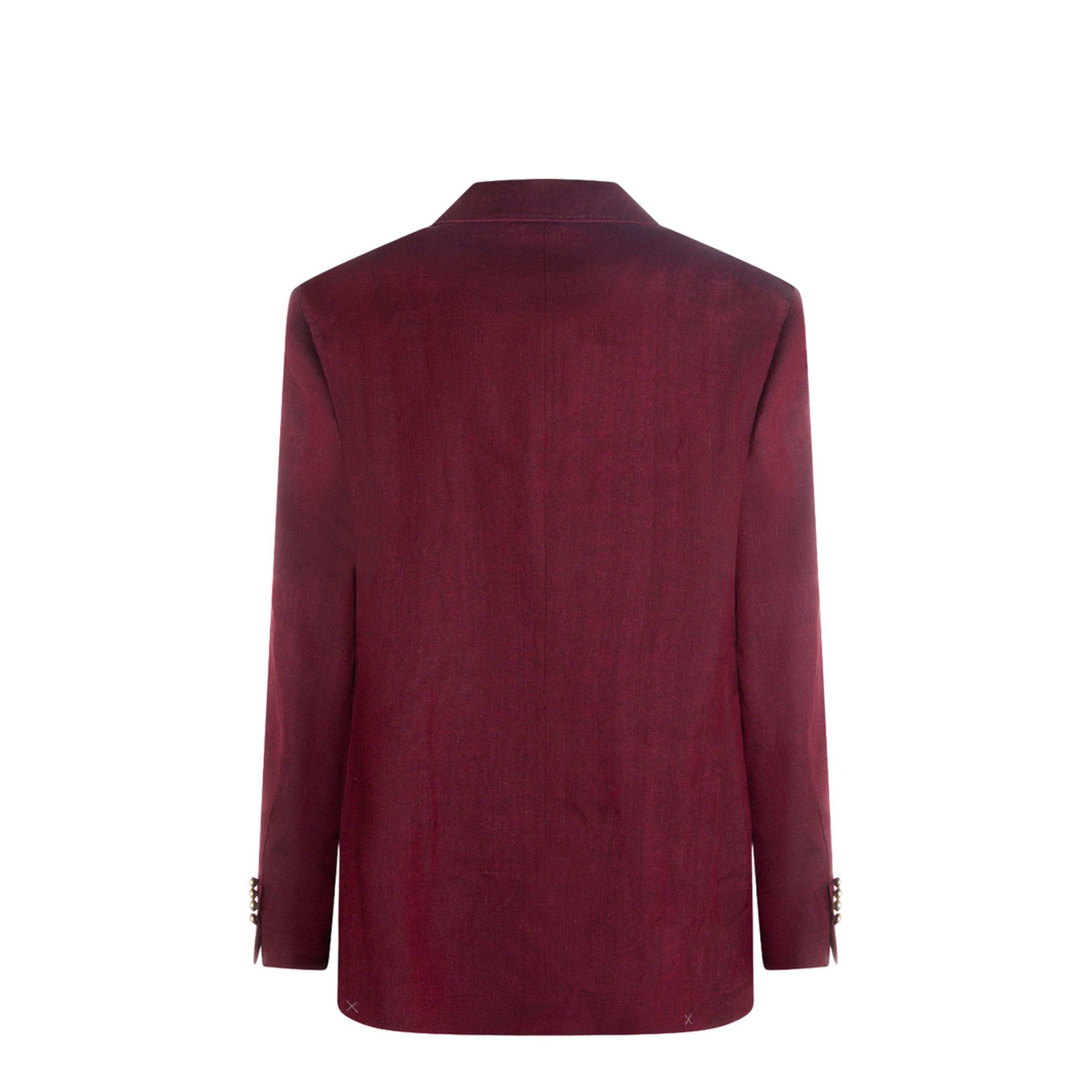 Men's Linen Suit - Red