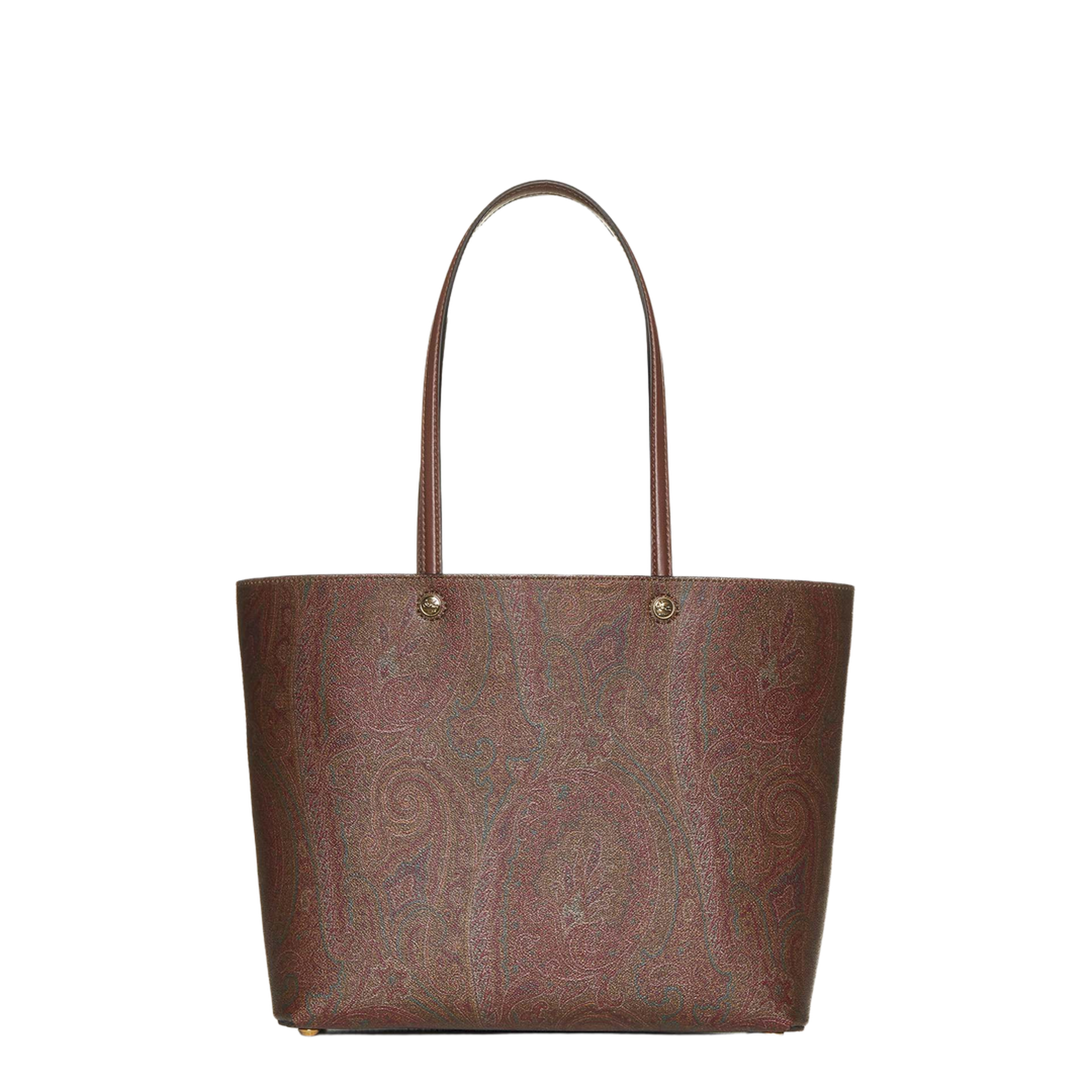 Essential Medium Paisley Tote Bag Brown