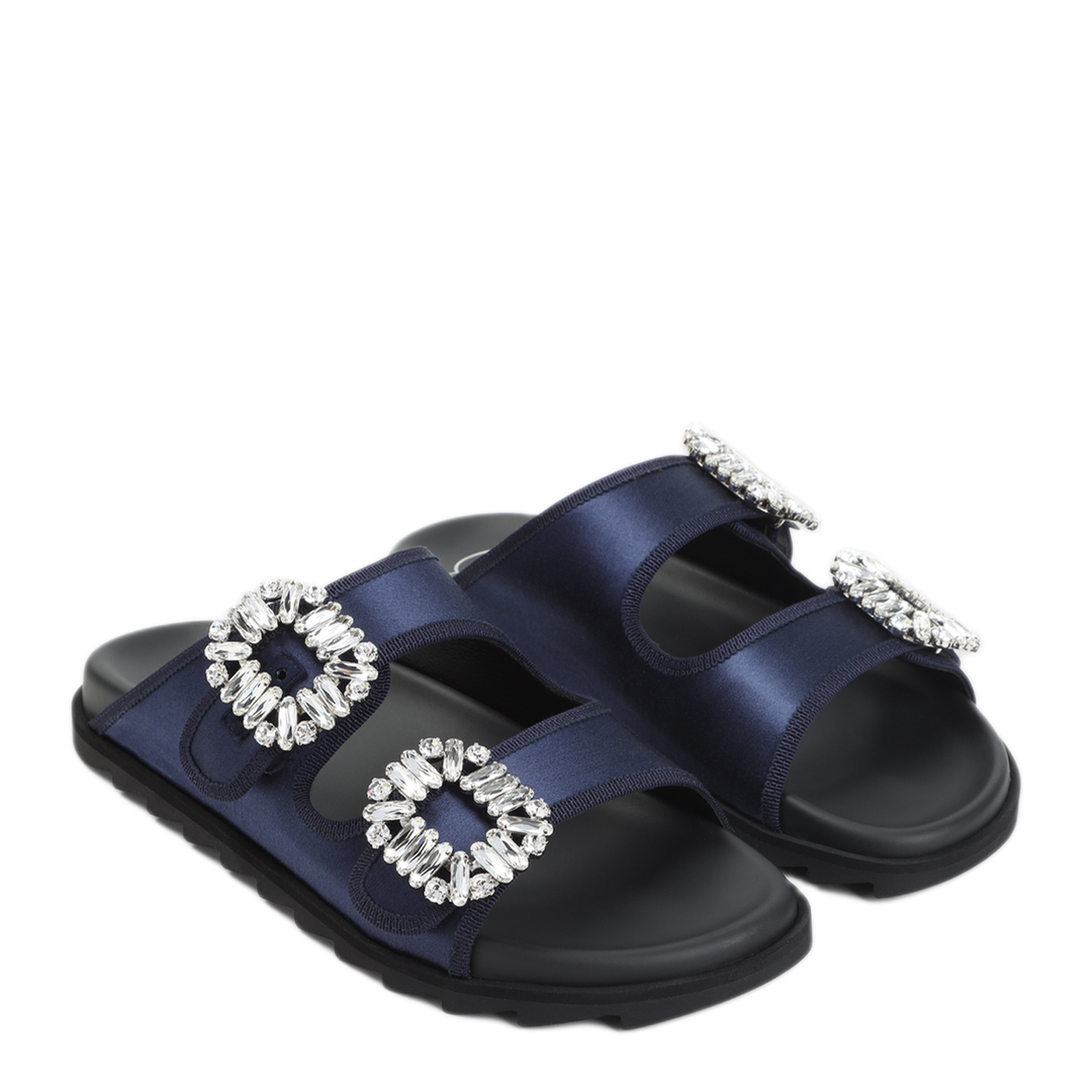 MAYFEYR - Roger Vivier - Slidy Strass Bord Gros Mules - RVW45844480RS0U807