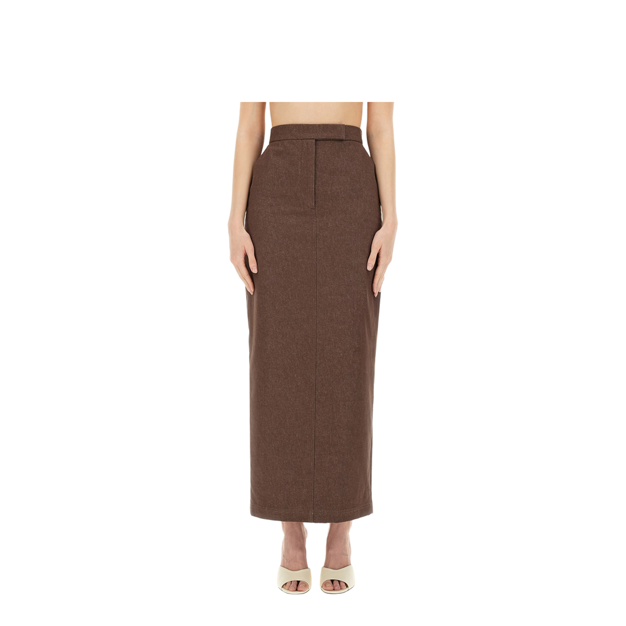 Long Pencil Skirt