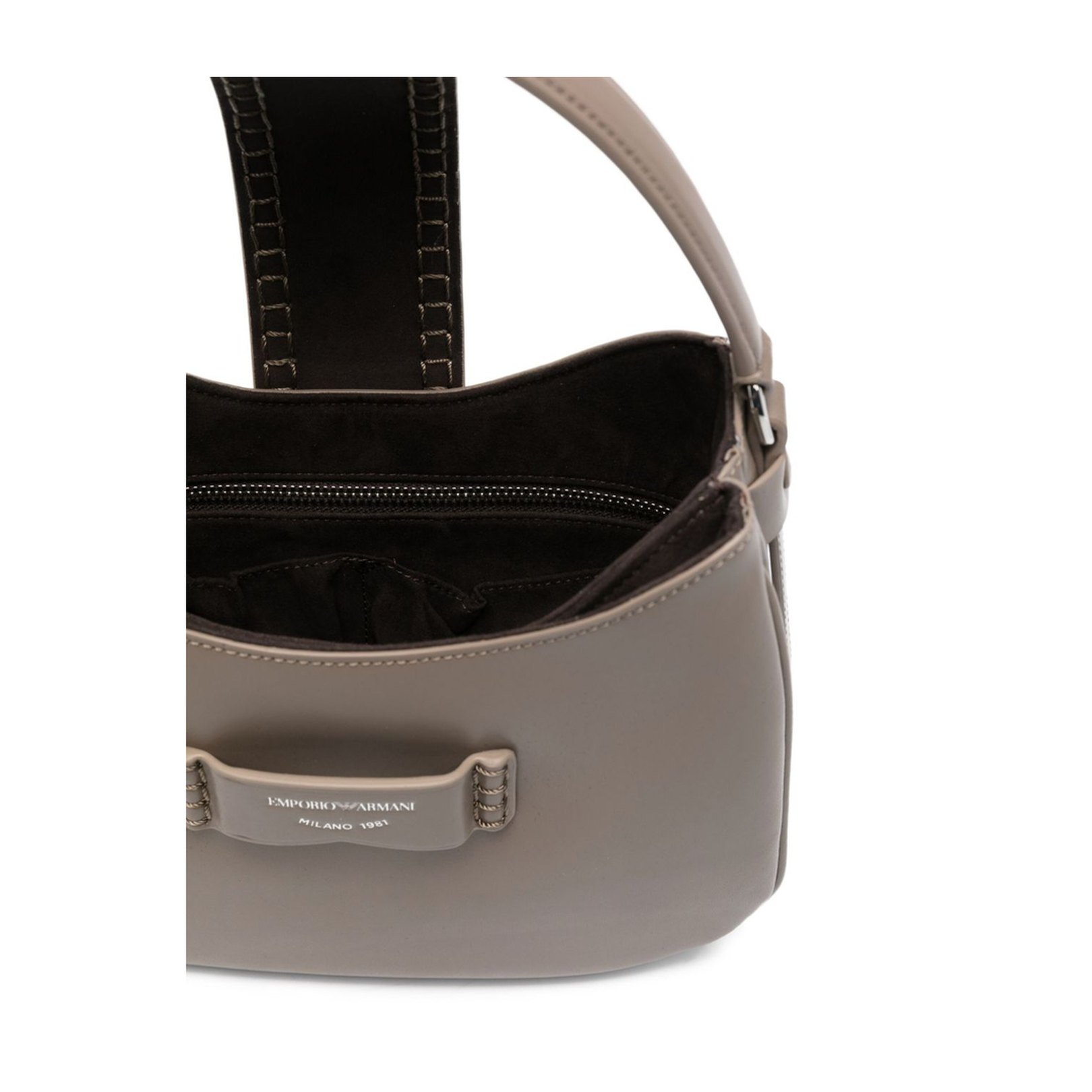 Silk & Nylon Small Leather Shoulder Bag