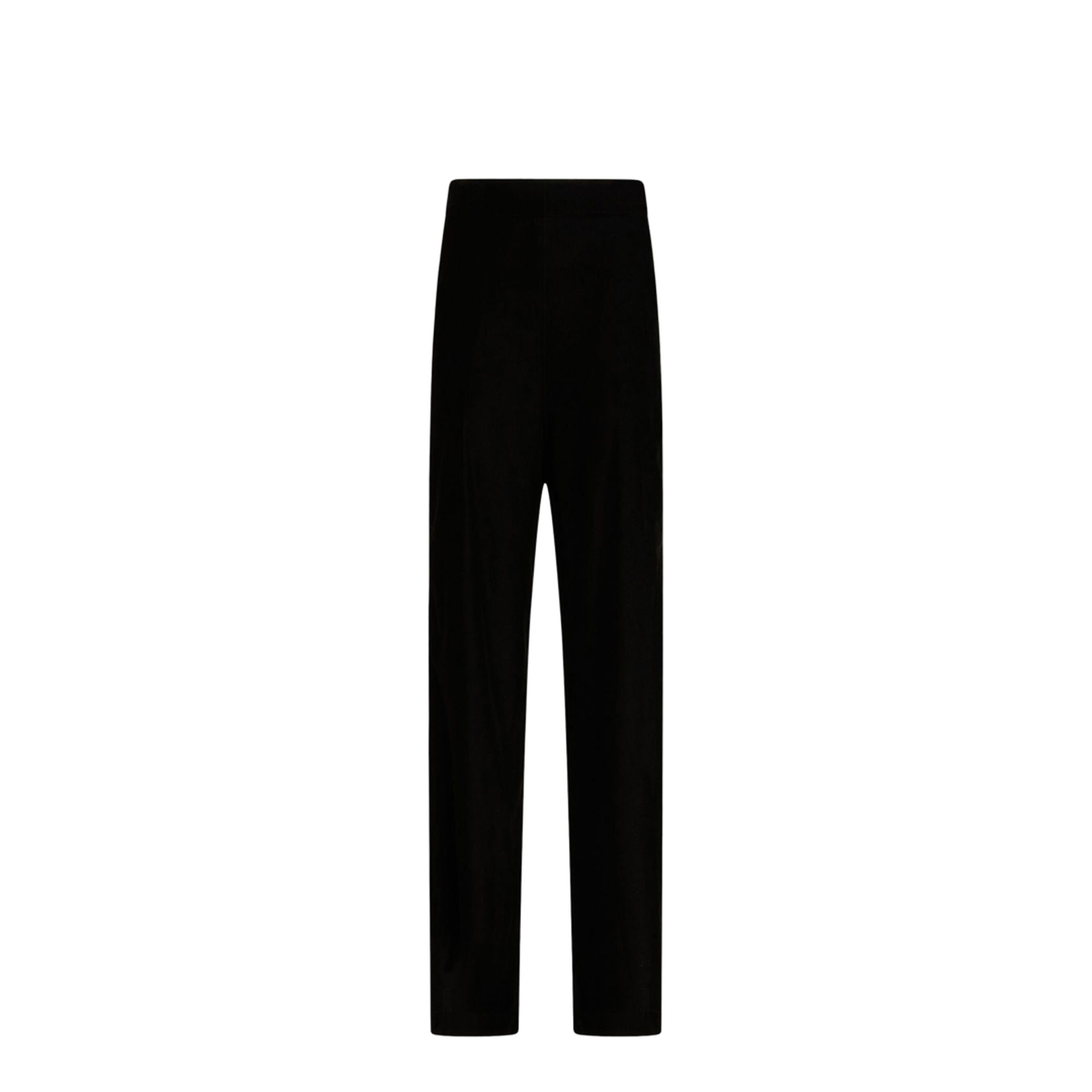 Straight-leg Trousers - Black