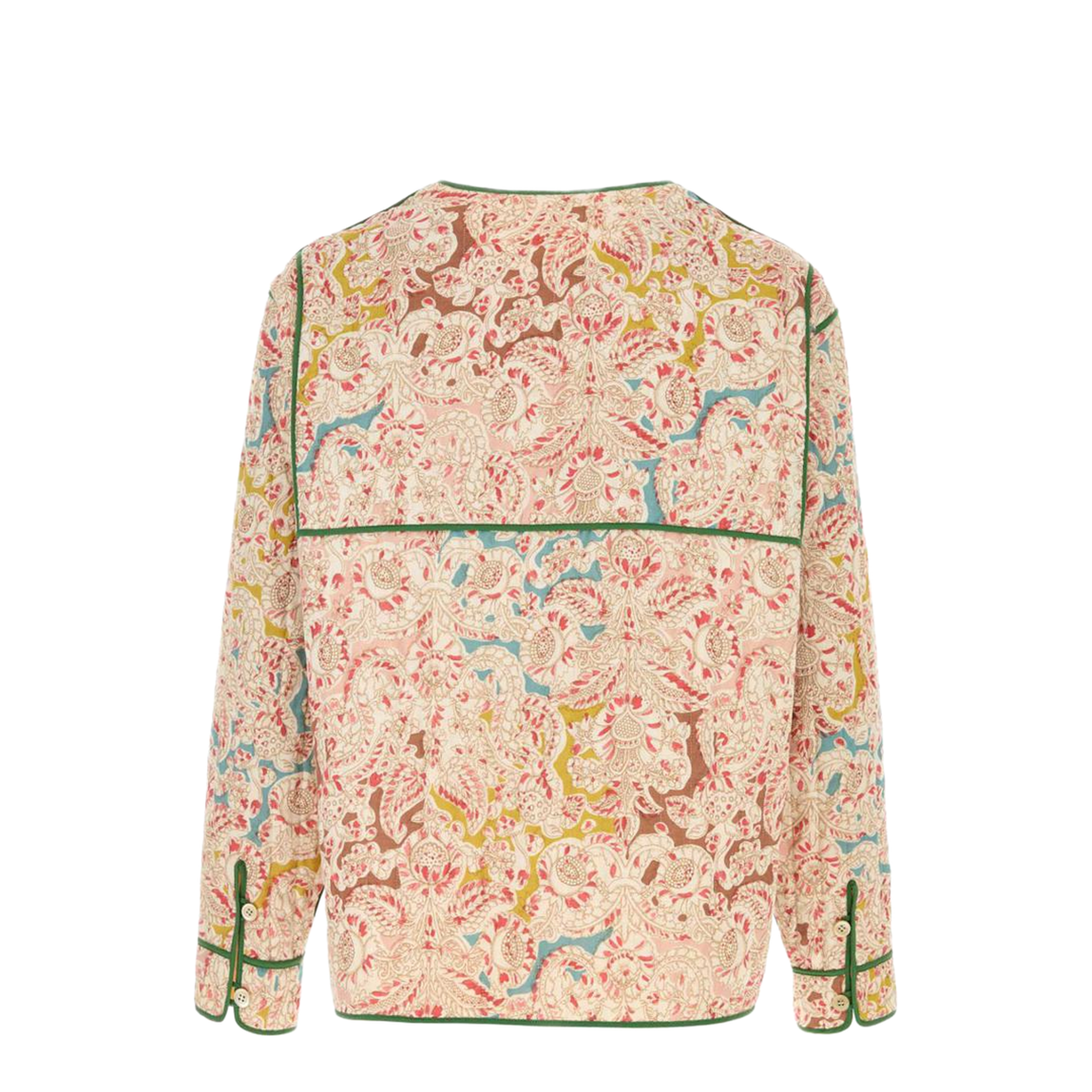 Paisley Print Linen Shirt