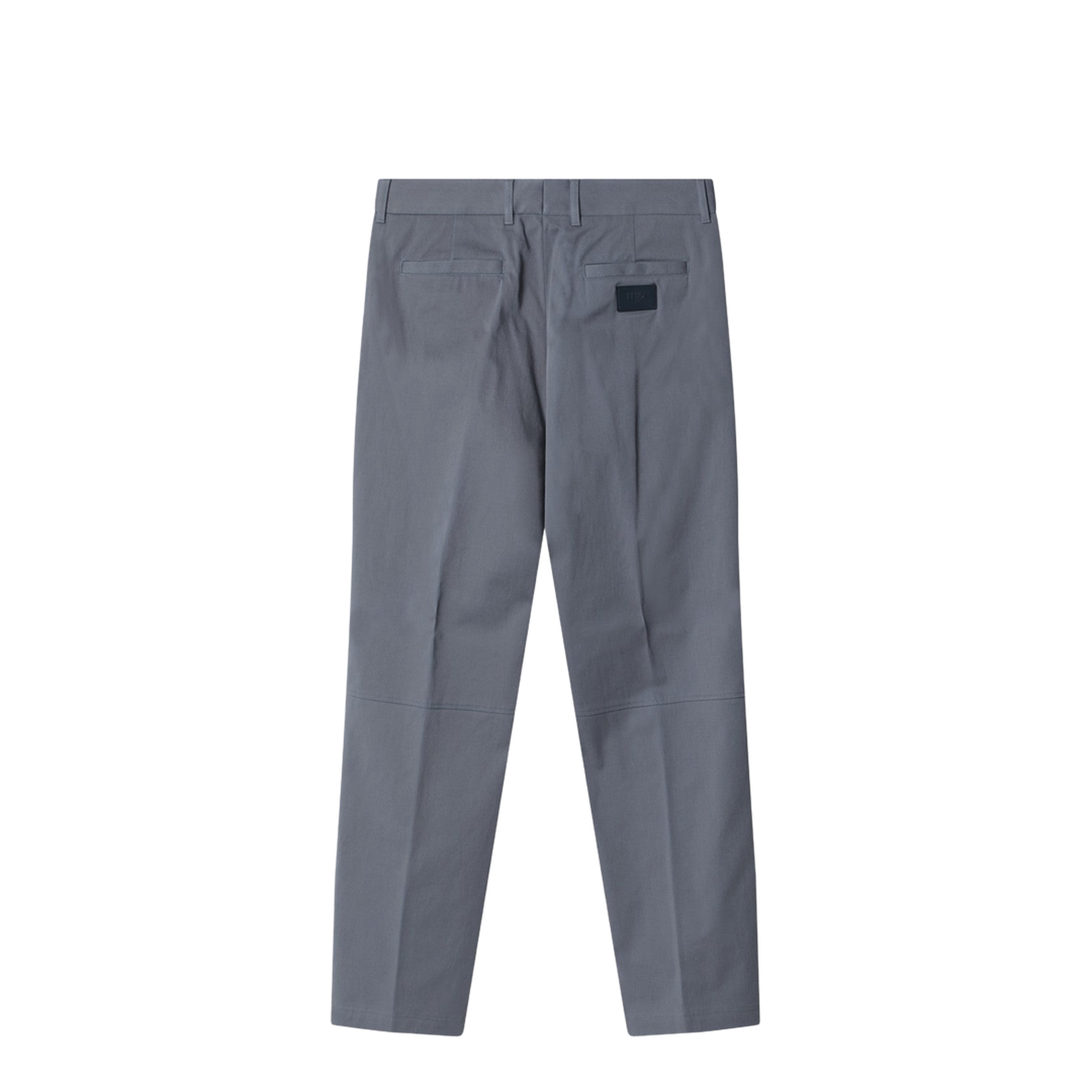 Grey Gabardine Trousers