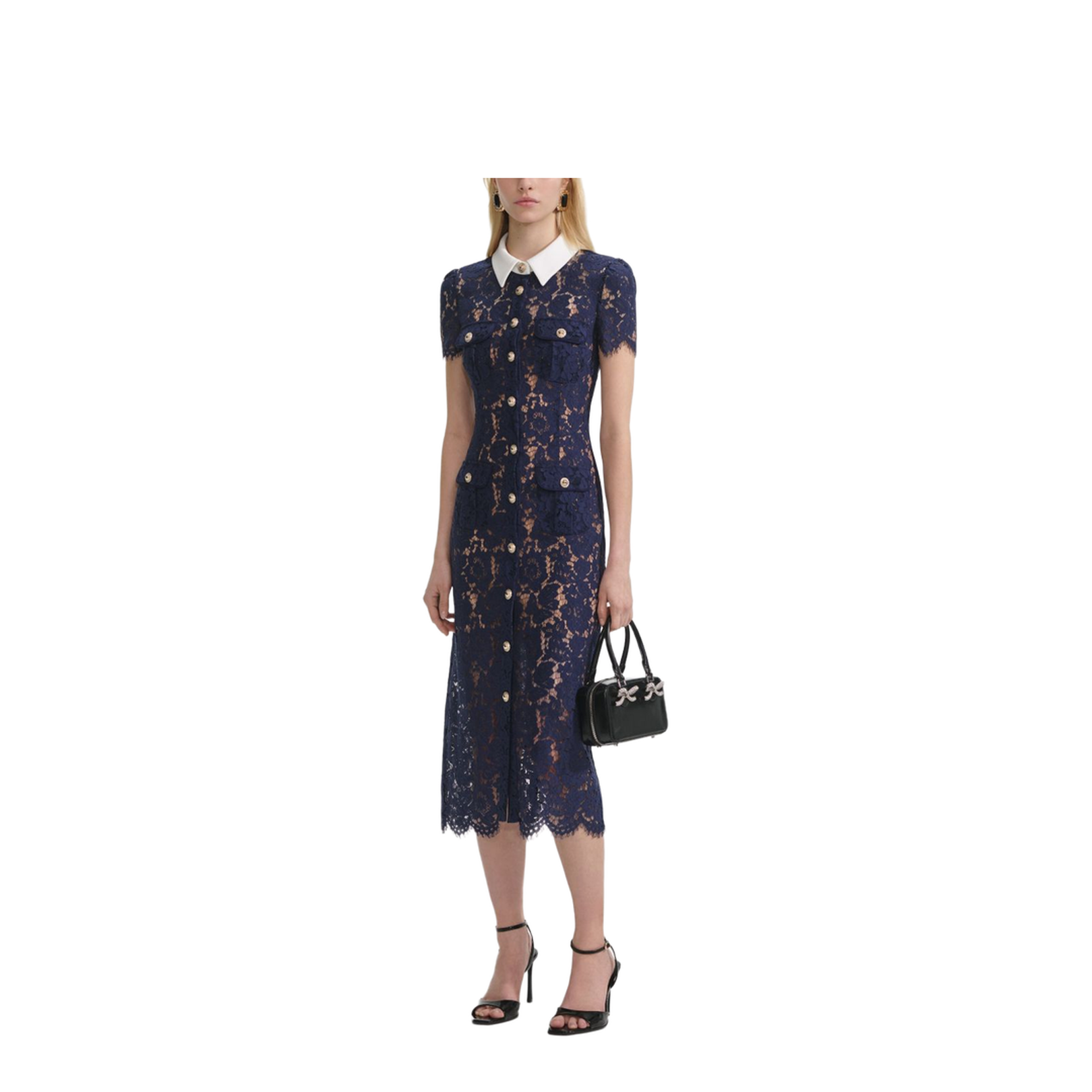 Self-portrait Dresses Blue