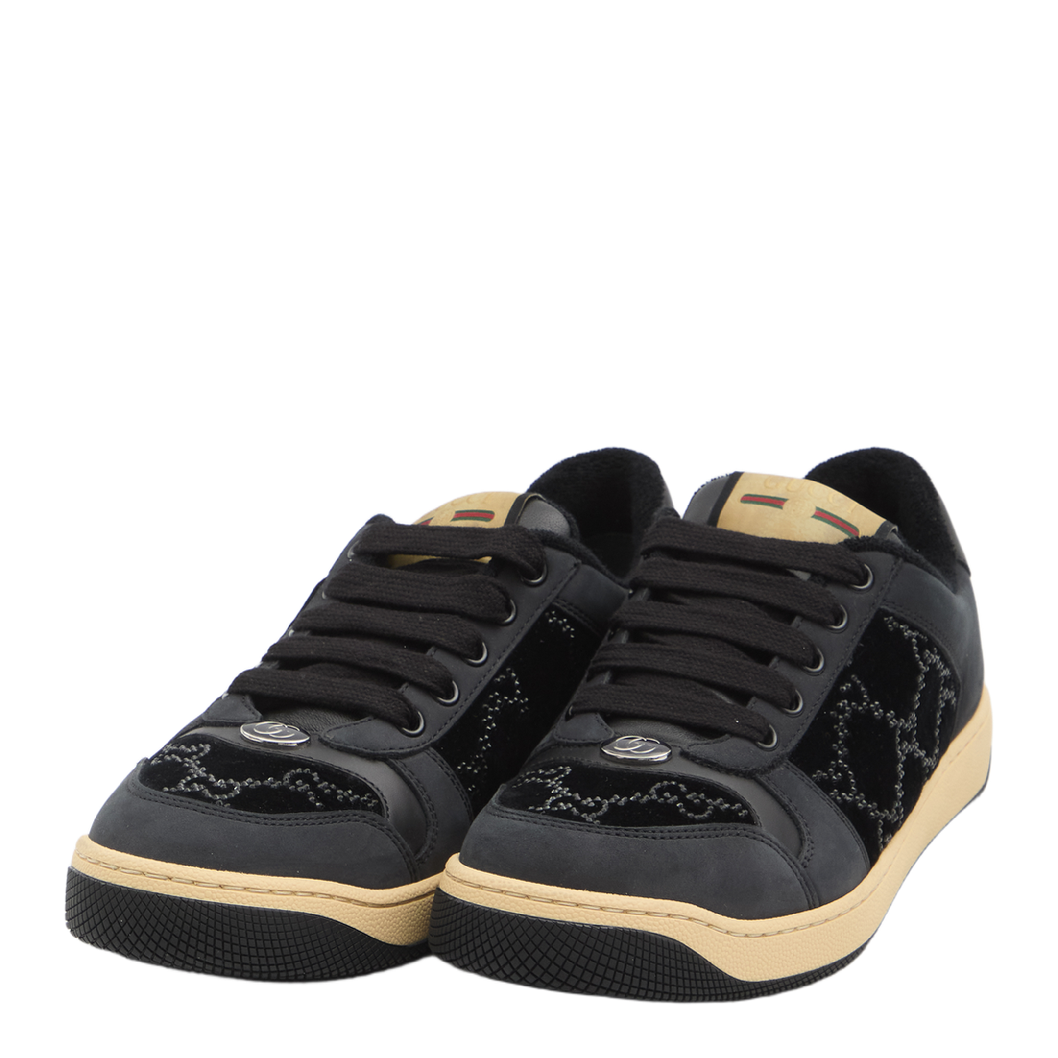 GG Crystal Screener Sneaker