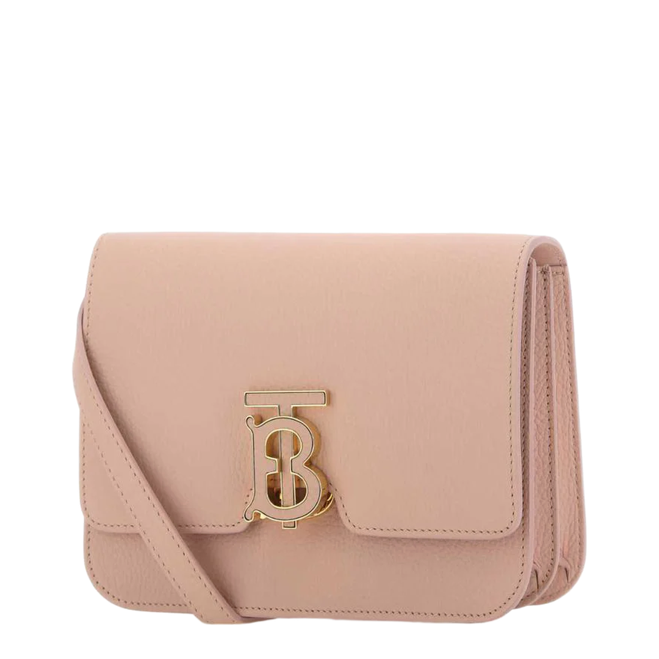 Small TB Shoulder Bag, Gold Hardware