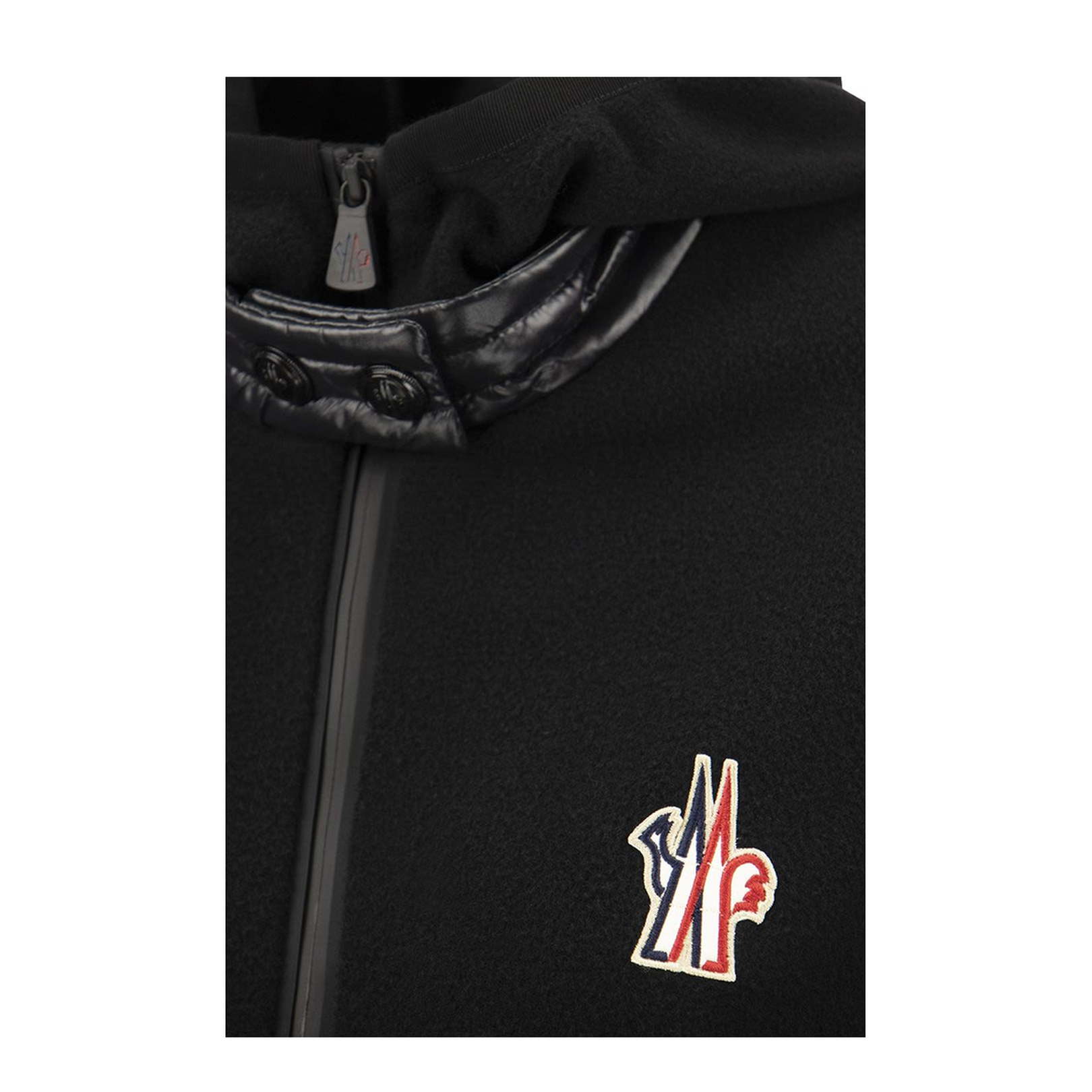 Padded Cardigan with Hood