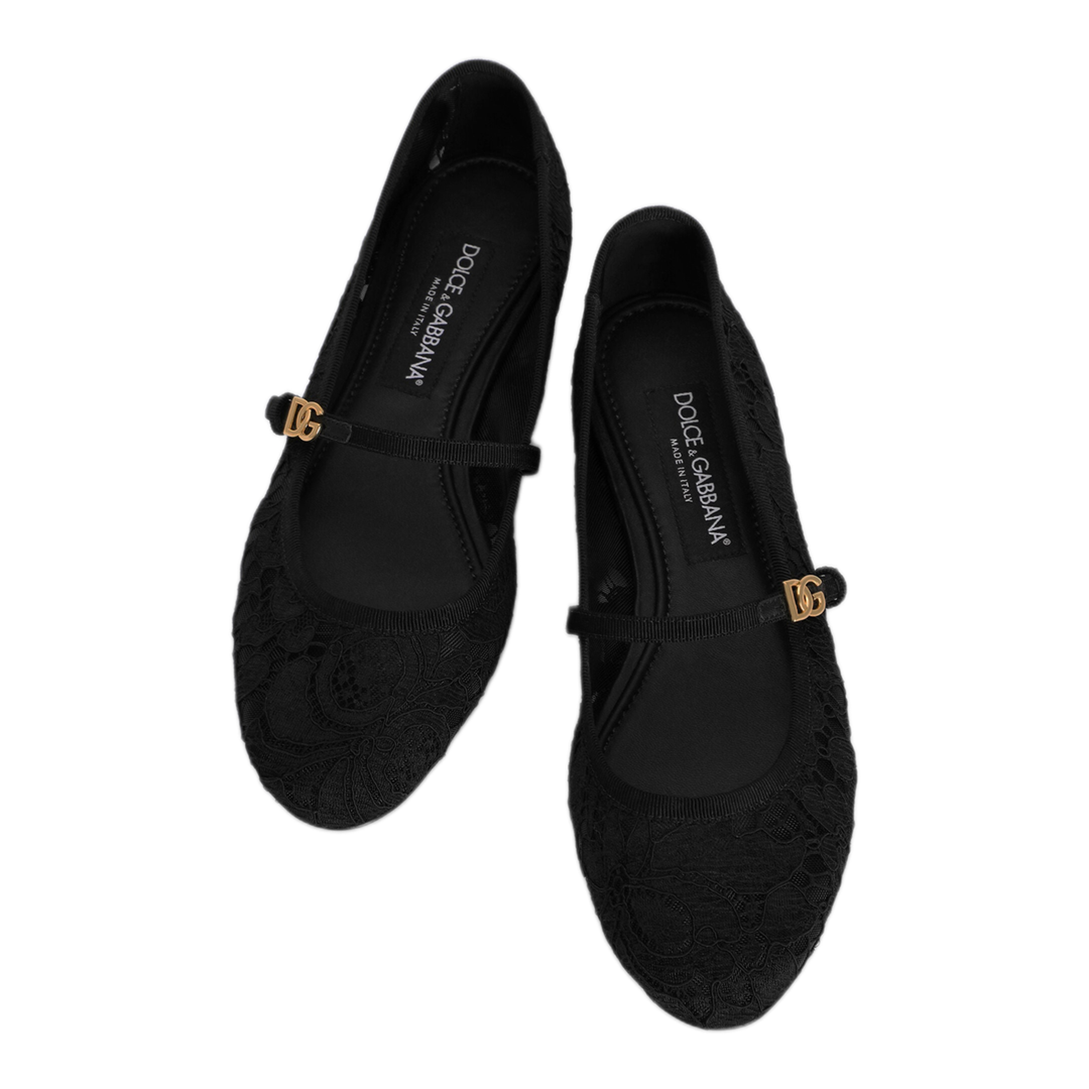 MAYFEYR - Dolce & Gabbana - Taormina Lace Ballet Flats - CB0244A06118B956