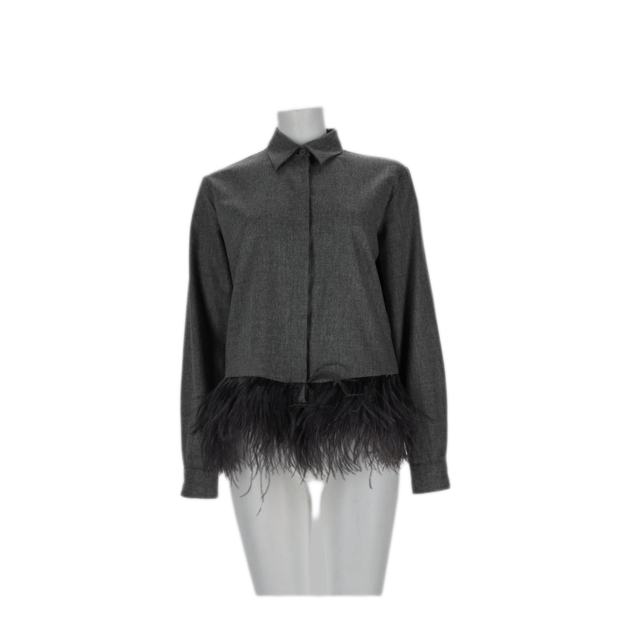 MAYFEYR - Fabiana Filippi - Grey Shirt 94 Wool 5 Polyamide - CAD226F312M4158131