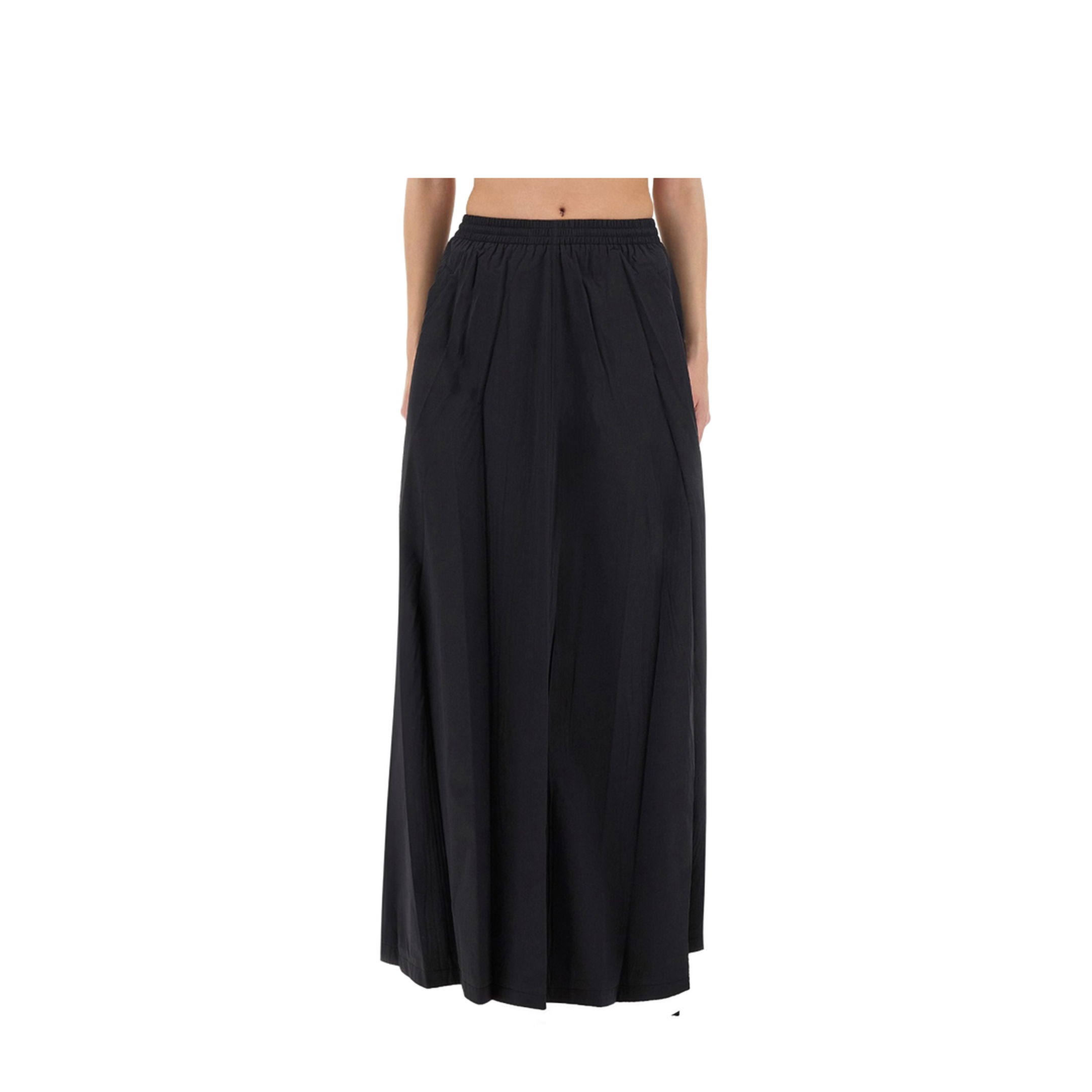 Tracksuit Skirt Long Skirt Black