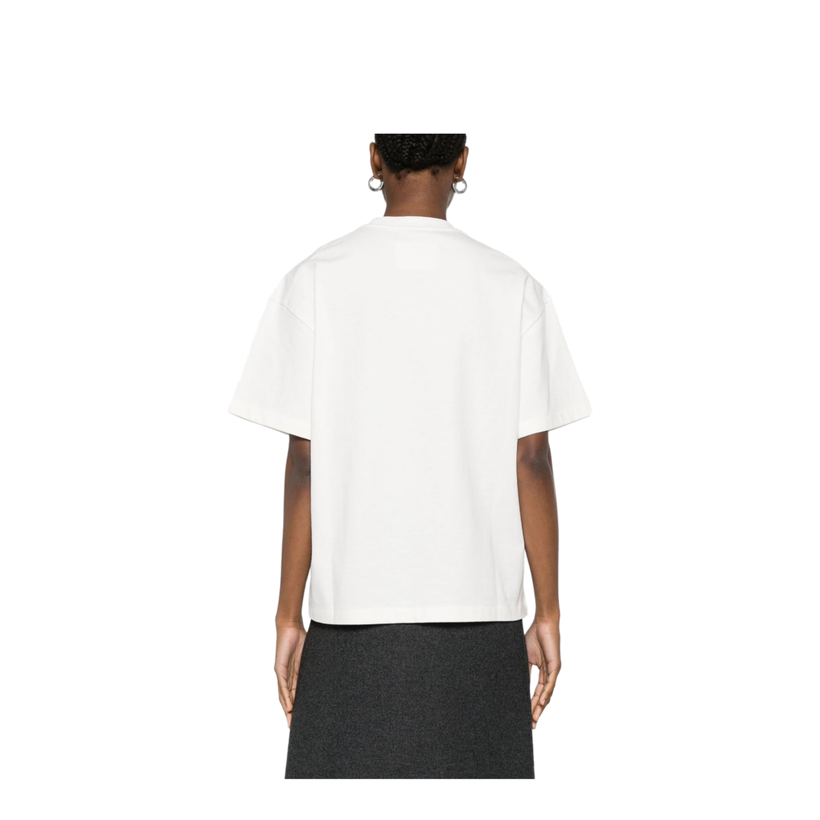 White Printed Logo T-Shirt