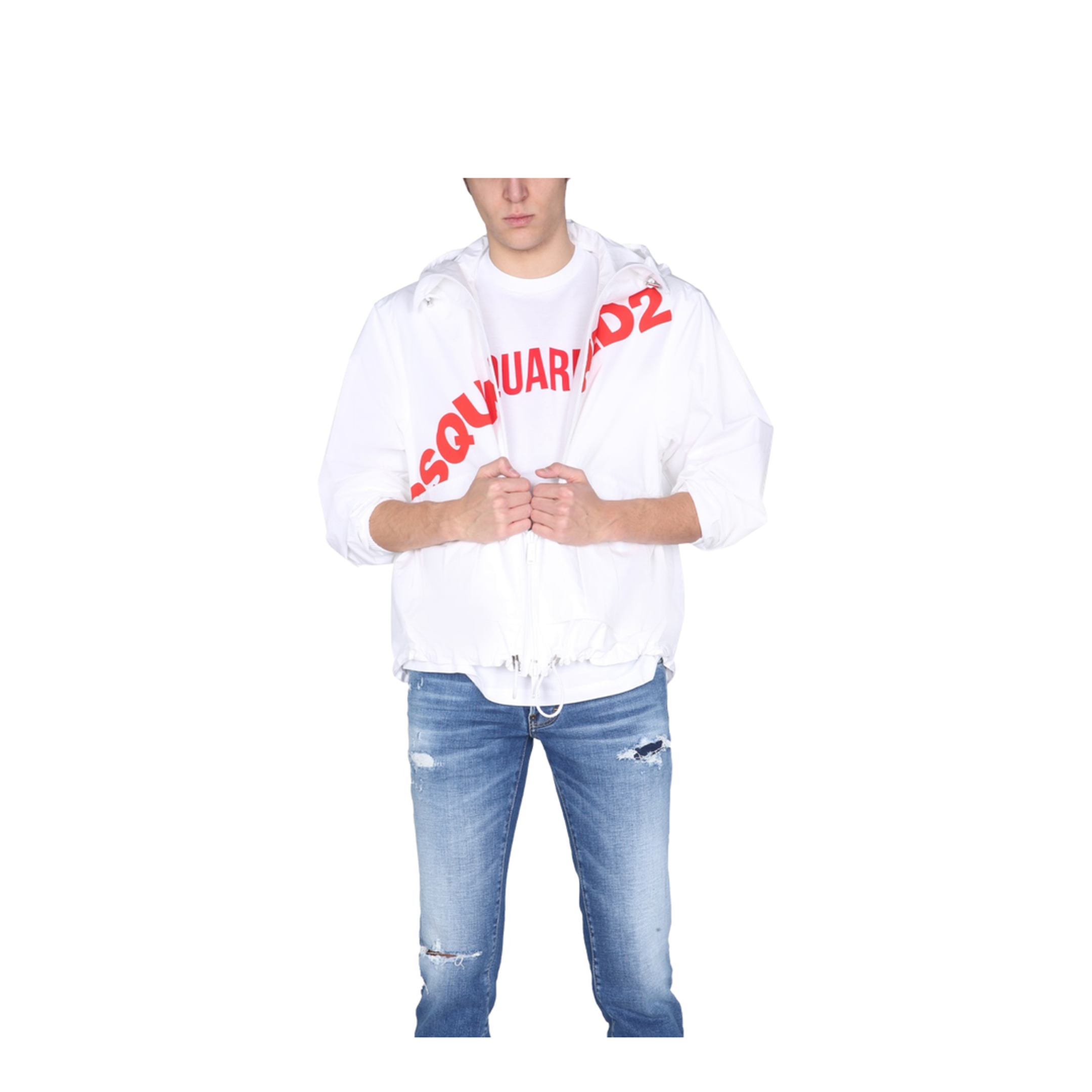 MAYFEYR - Dsquared2 - Jacket With Logo Print - S71AN0361S53730100
