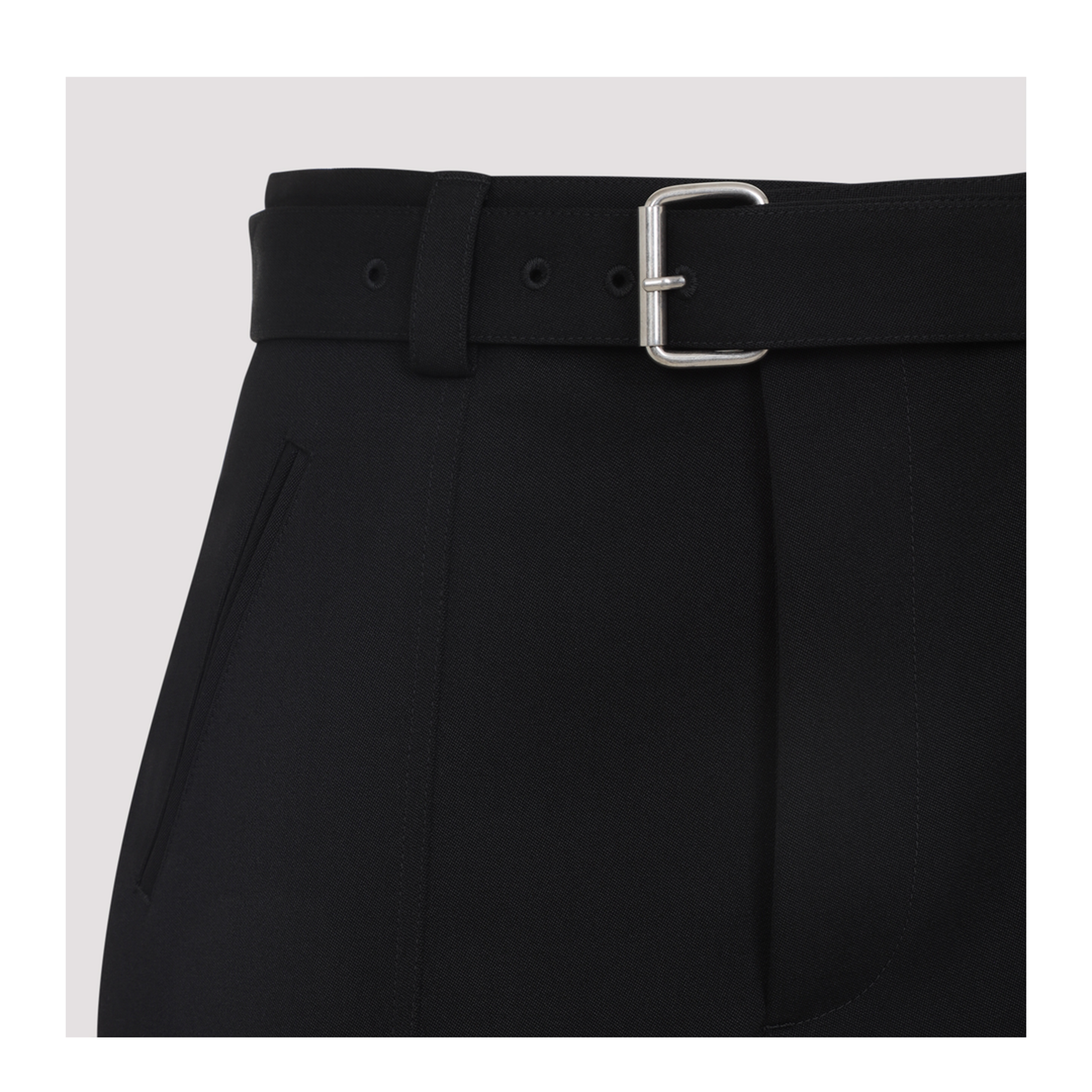 MAYFEYR - Bottega Veneta - Wool Belted Trousers - 835377V4C20