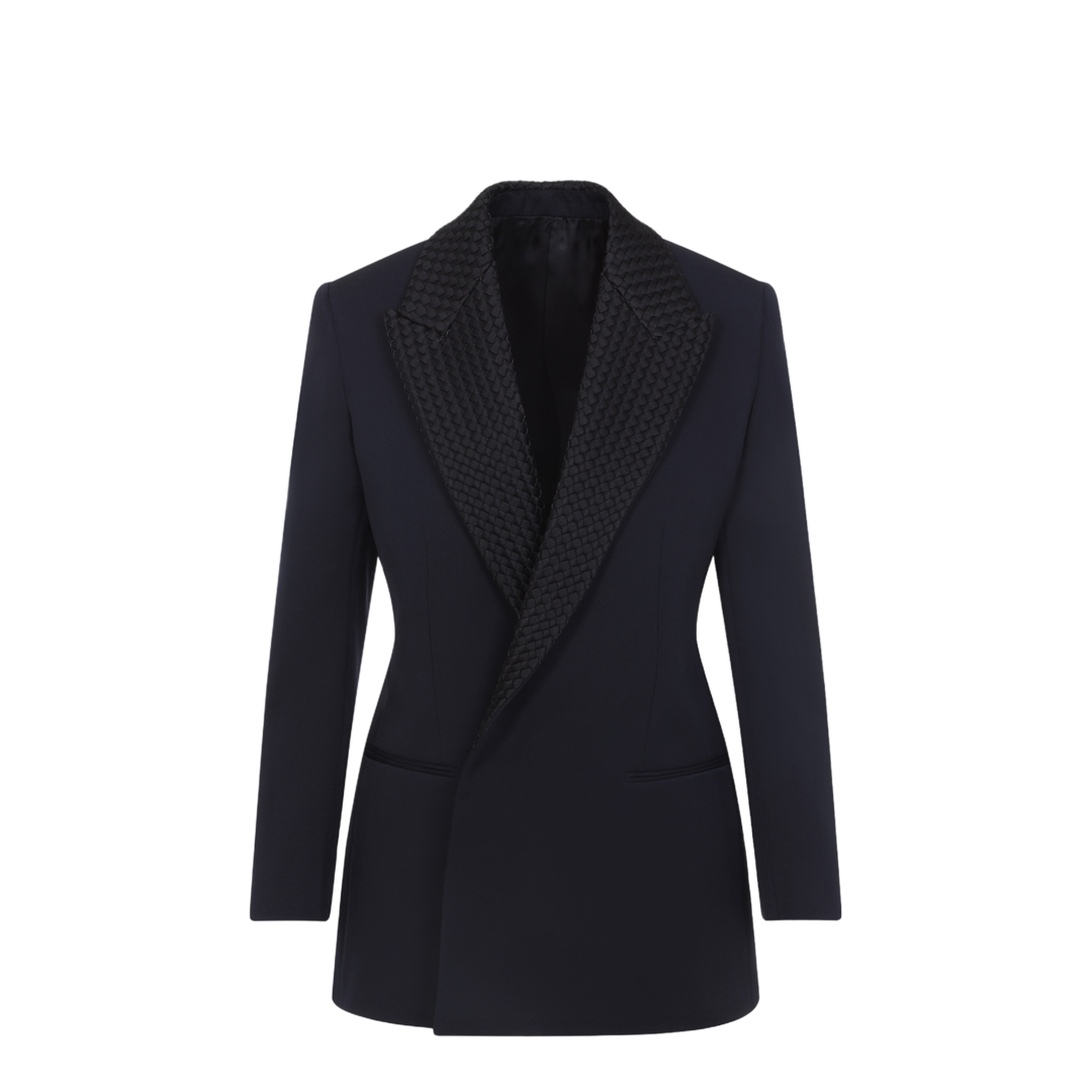 MAYFEYR - Bottega Veneta - Intrecciato Collar Tuxedo Jacket - 872990V6DH0