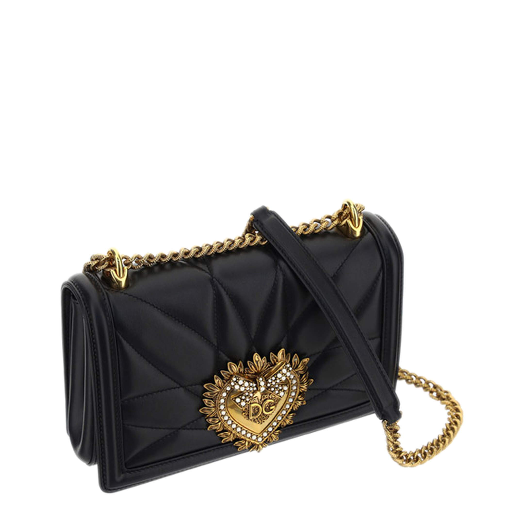 MAYFEYR - Dolce & Gabbana - Medium Devotion Matelass Nappa Shoulder Bag - BB6652AV967