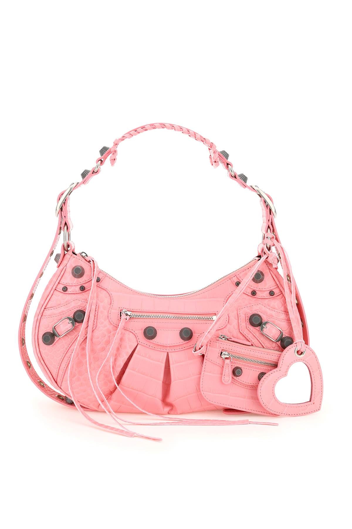 Le Cagole Small Shoulder Bag in Pink