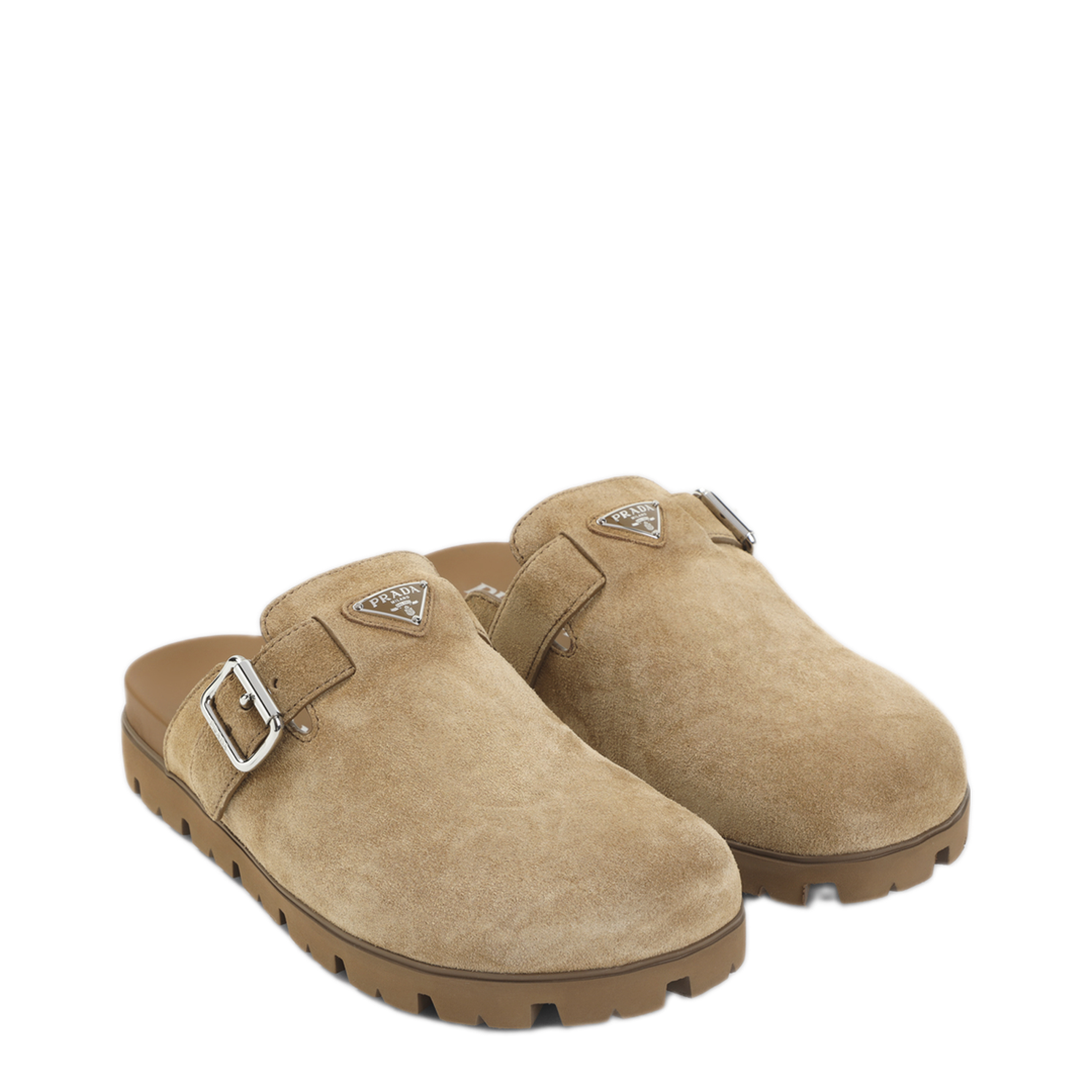MAYFEYR - Prada - Suede Sabot - 2S3003FG000054F0401