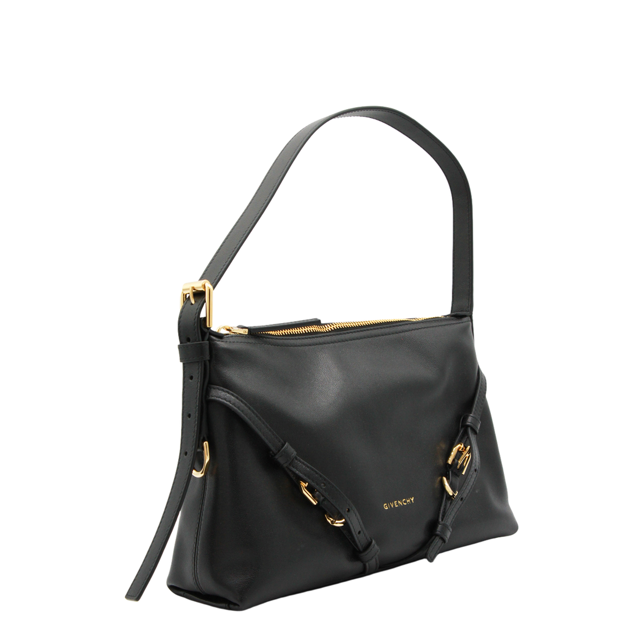 Mini Voyou Bag in Shiny Leather