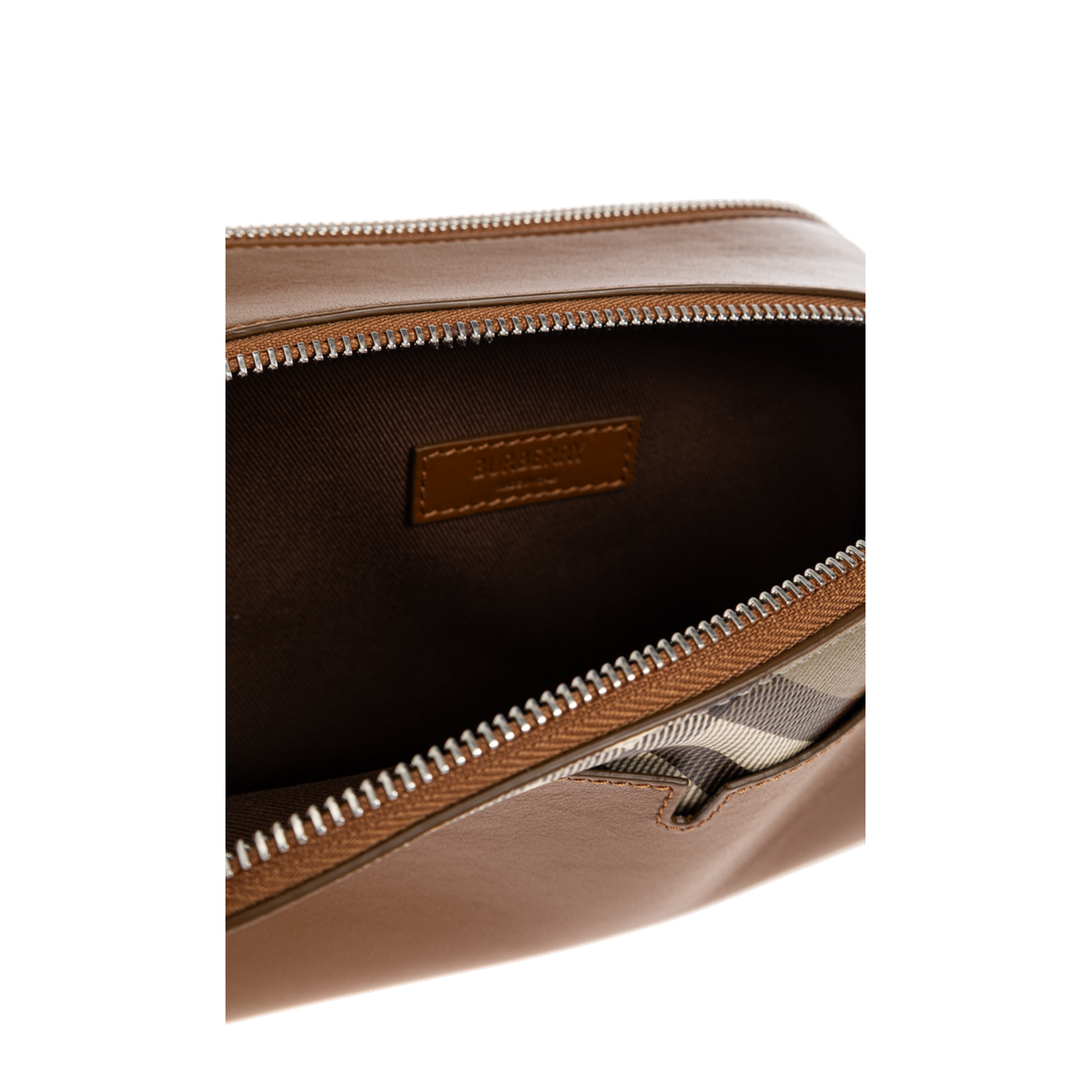 MAYFEYR - Burberry - Leather Mini Bag - 8127622B8630FINCHBROWNHAZEL