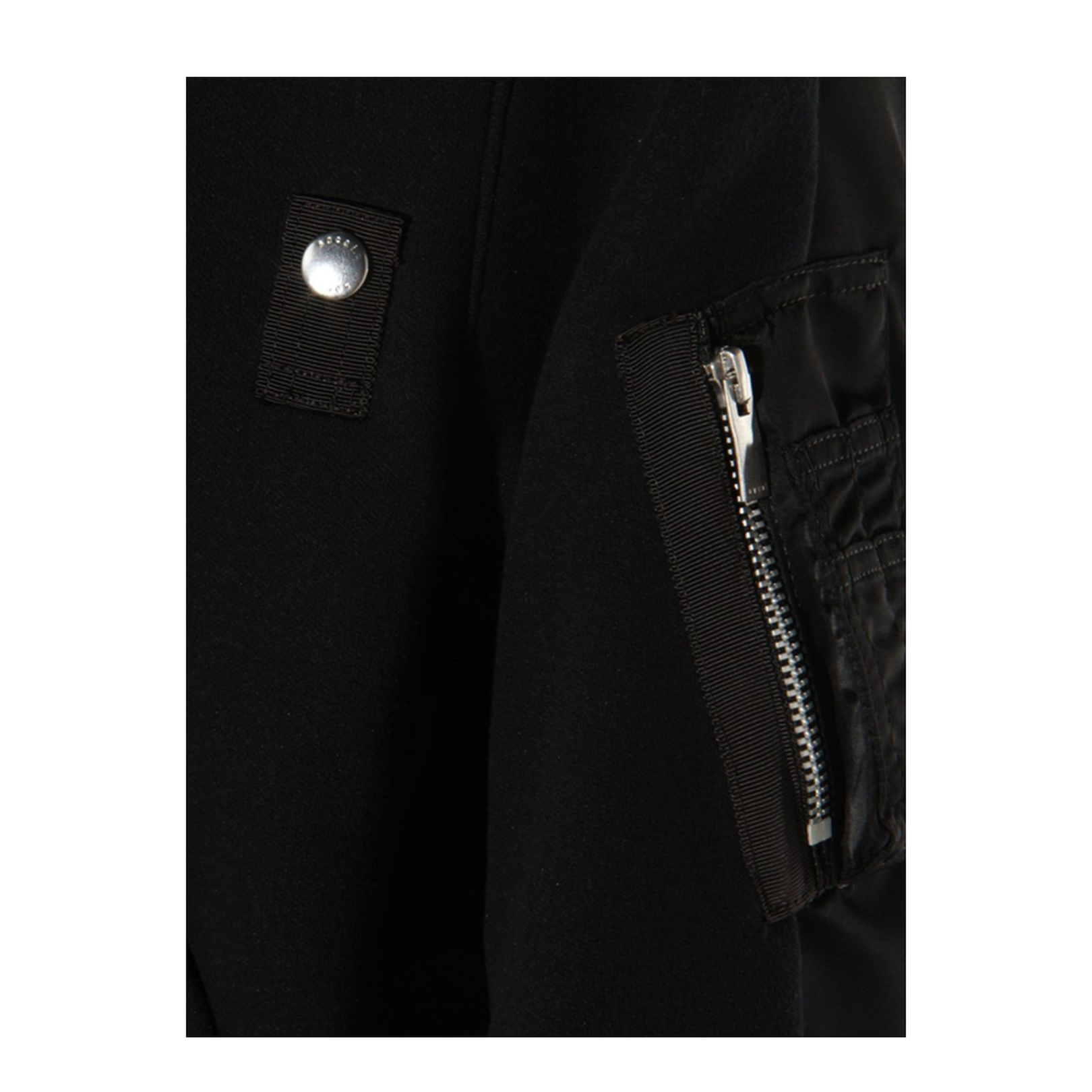 Cotton and Nylon Hoodie