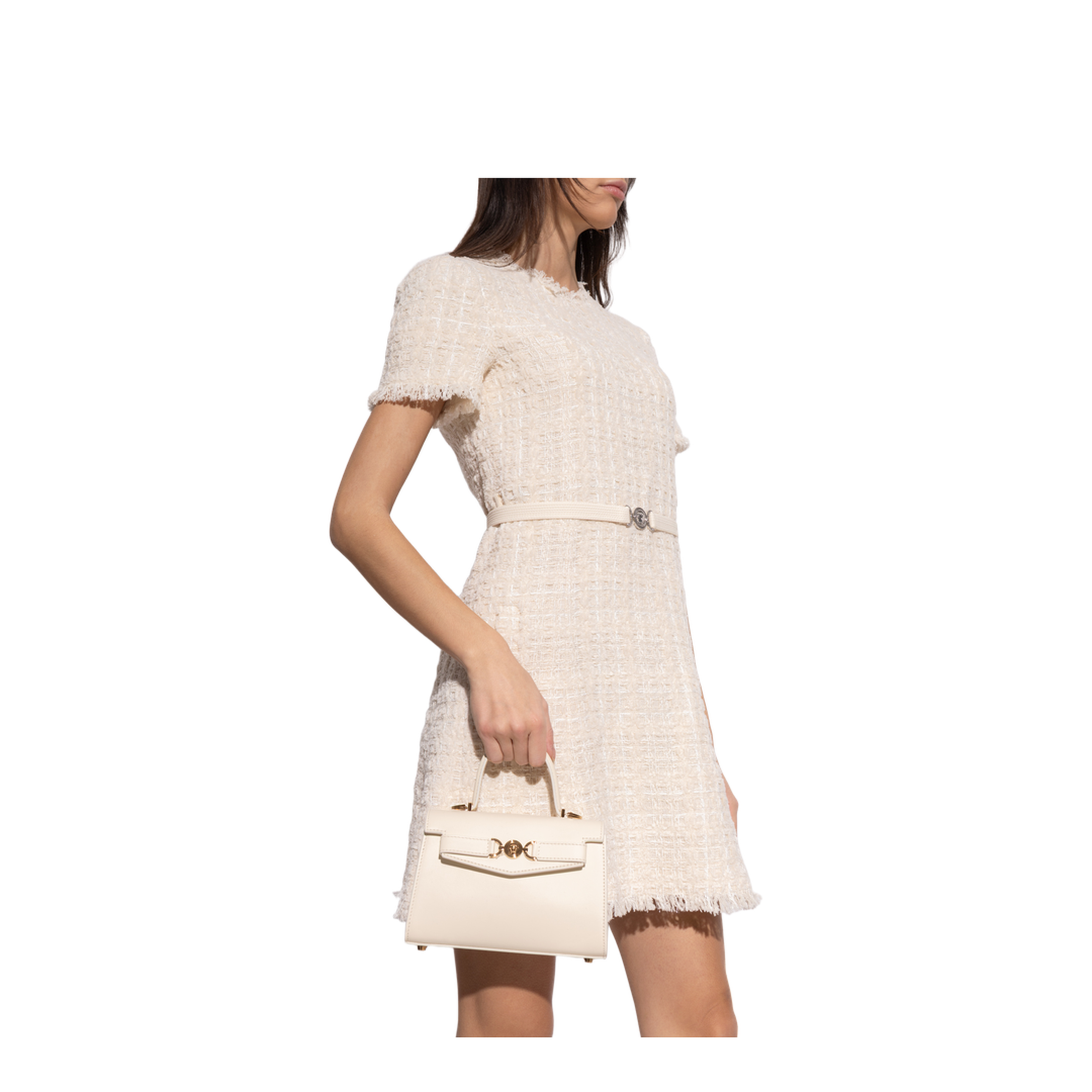 '95 Leather Handbag - White/Gold