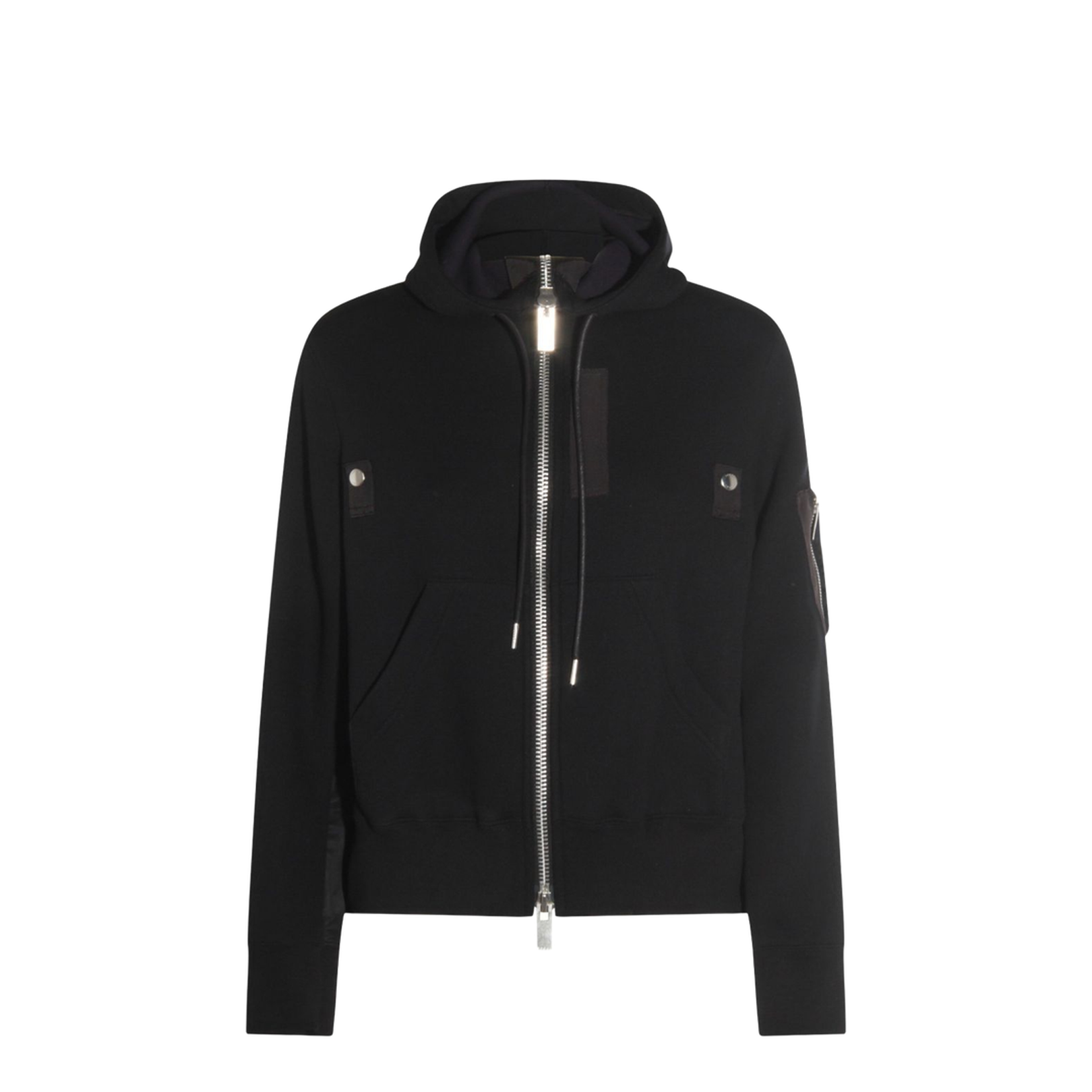Cotton and Nylon Hoodie