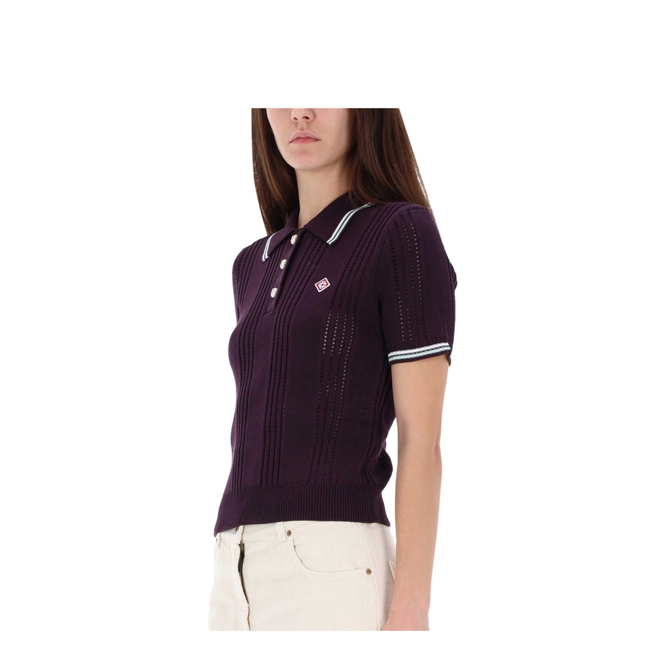 COTTON KNIT POLO SHIRT