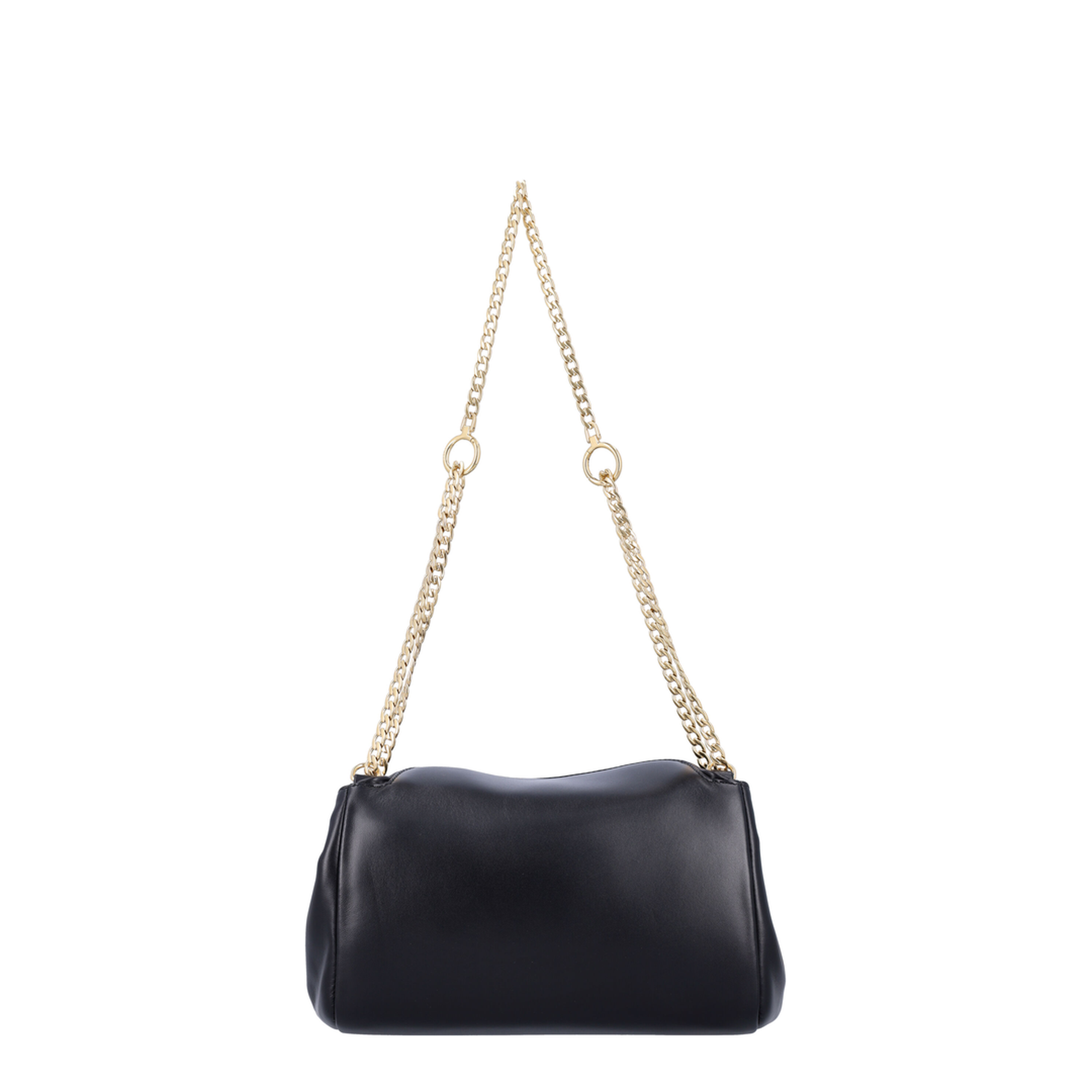 Tumulte Small Nappa Leather Shoulder Bag - Black