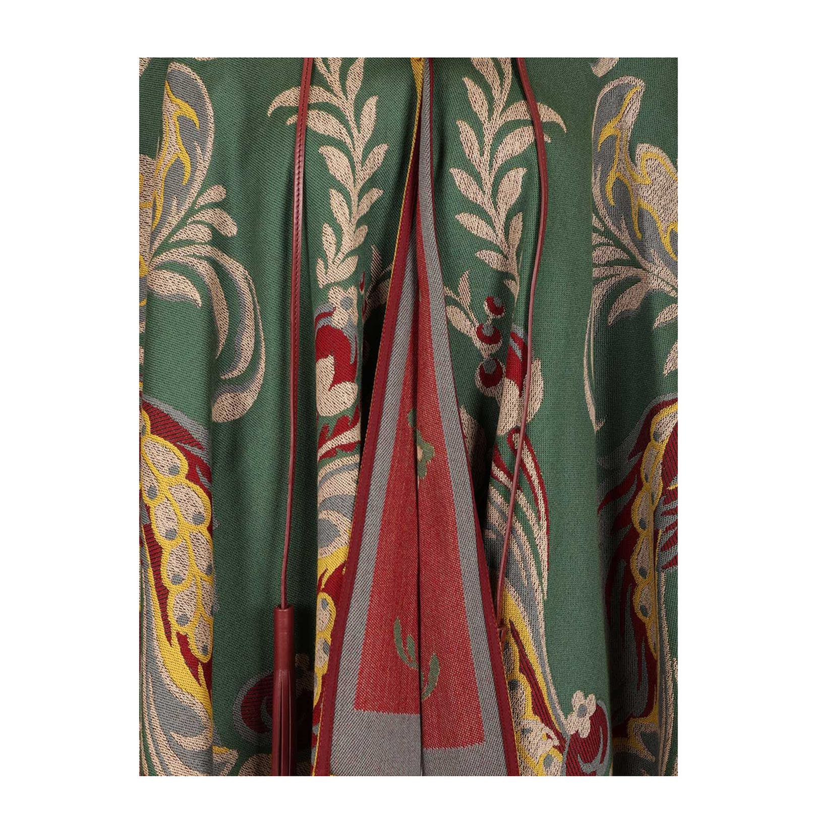 Cape with Paisley Motif