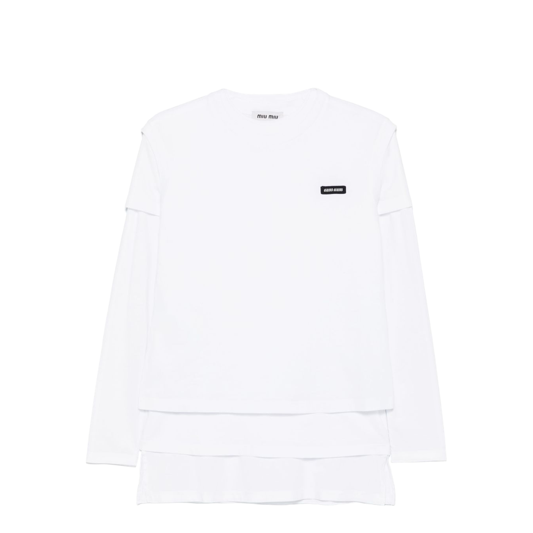 MAYFEYR - Miu Miu - T-Shirts And Polos White - MJE1517UZF0UP4