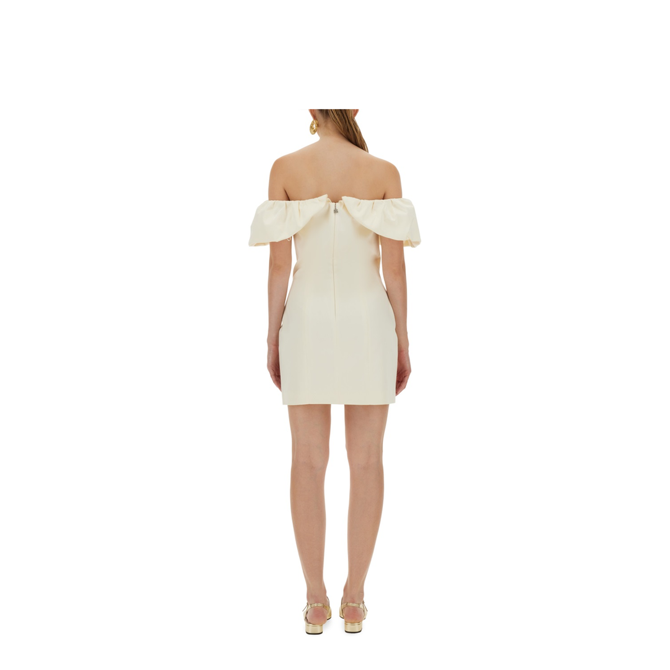 Mini Dress With Bare Shoulders