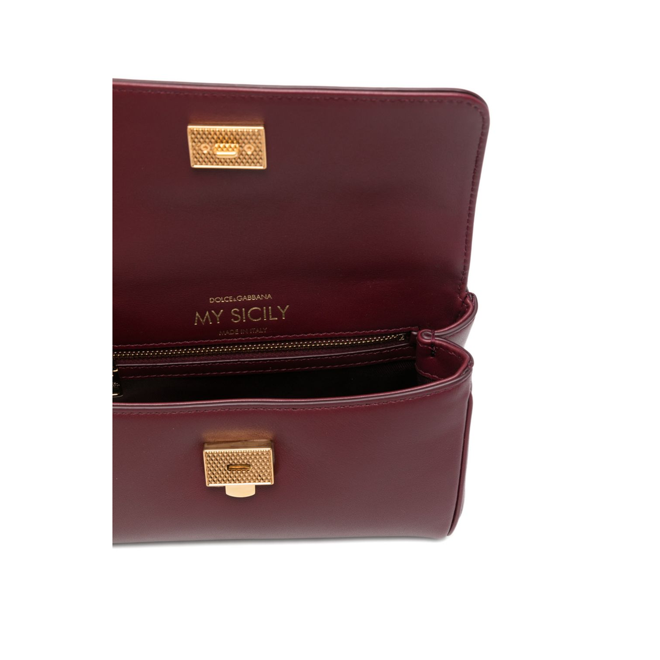 Sicily Handbag in Bordeaux