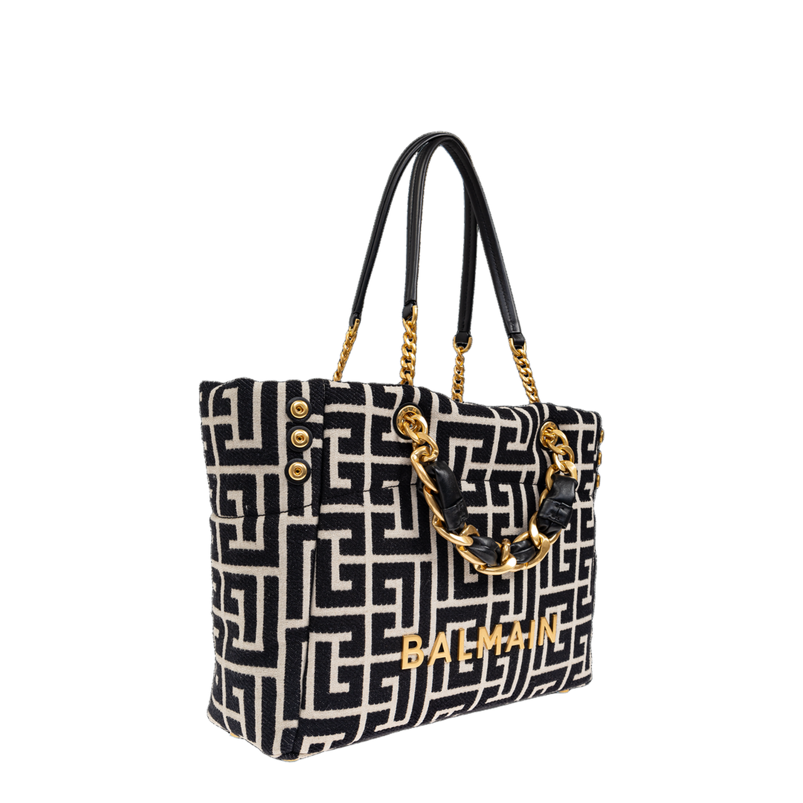 1945 Soft PB-monogrammed jacquard canvas tote bag