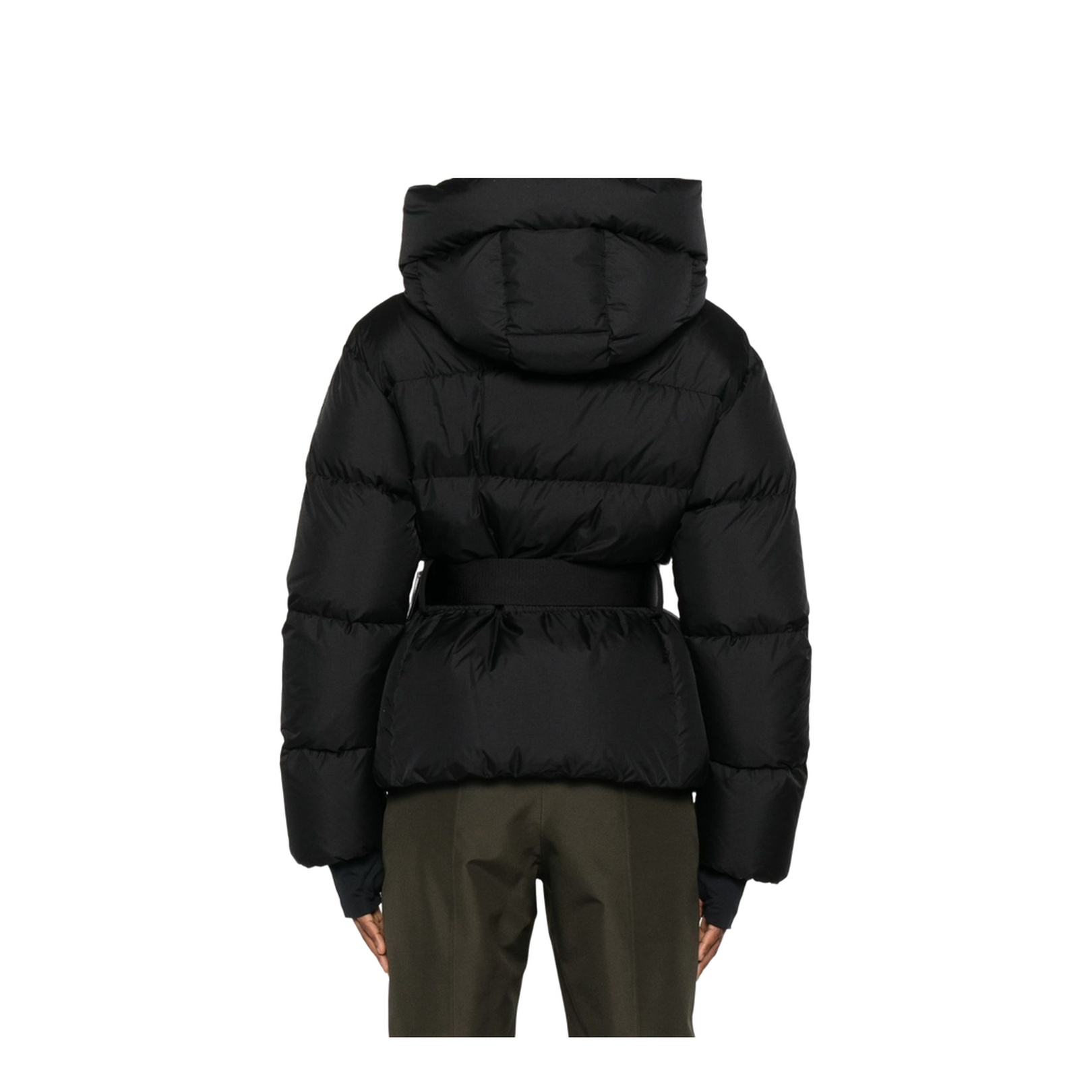 Hooded Jacket with Belt