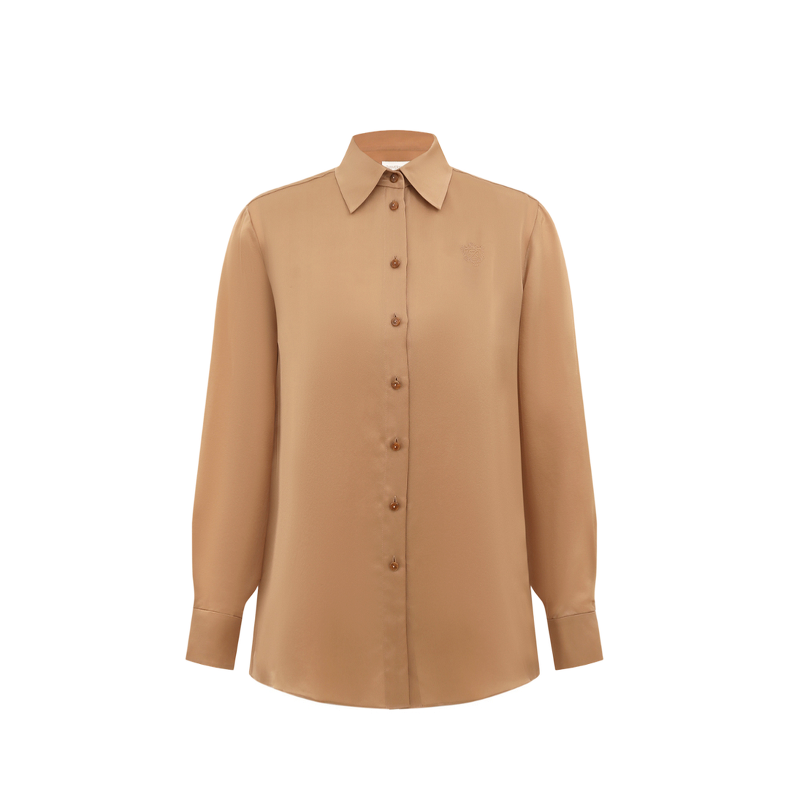 Snake Print Silk Shirt