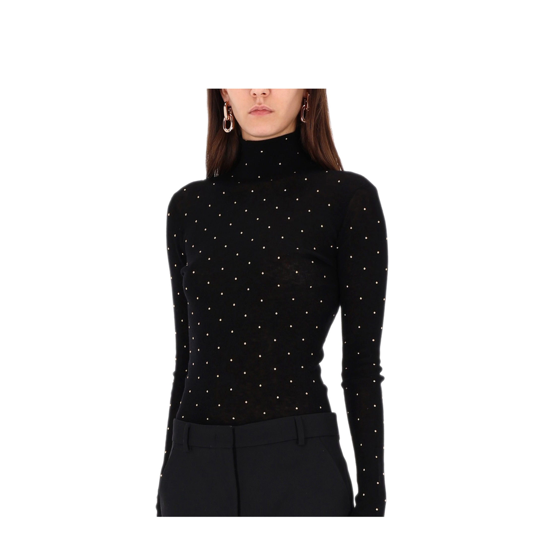 MAYFEYR - RABANNE - Secon Skin Effect Mesh With Studs - 25HMPU058ML0322P001