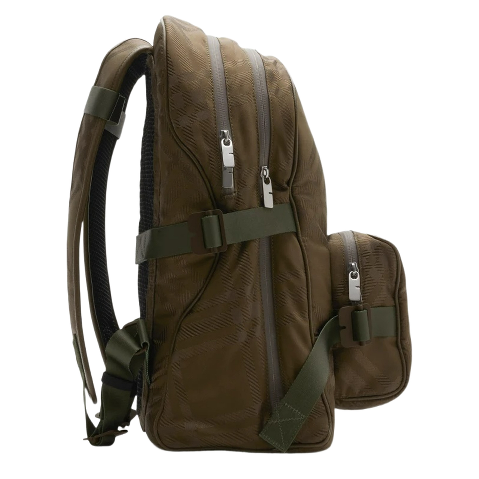 Check Jacquard Backpack