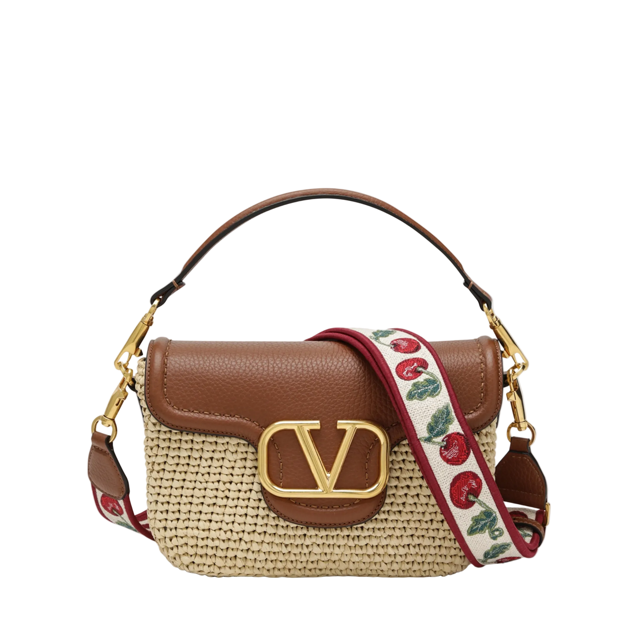 MAYFEYR - Valentino - All Time Cherry Strap Shoulder Bag - 8W2B0N62BSUC8V