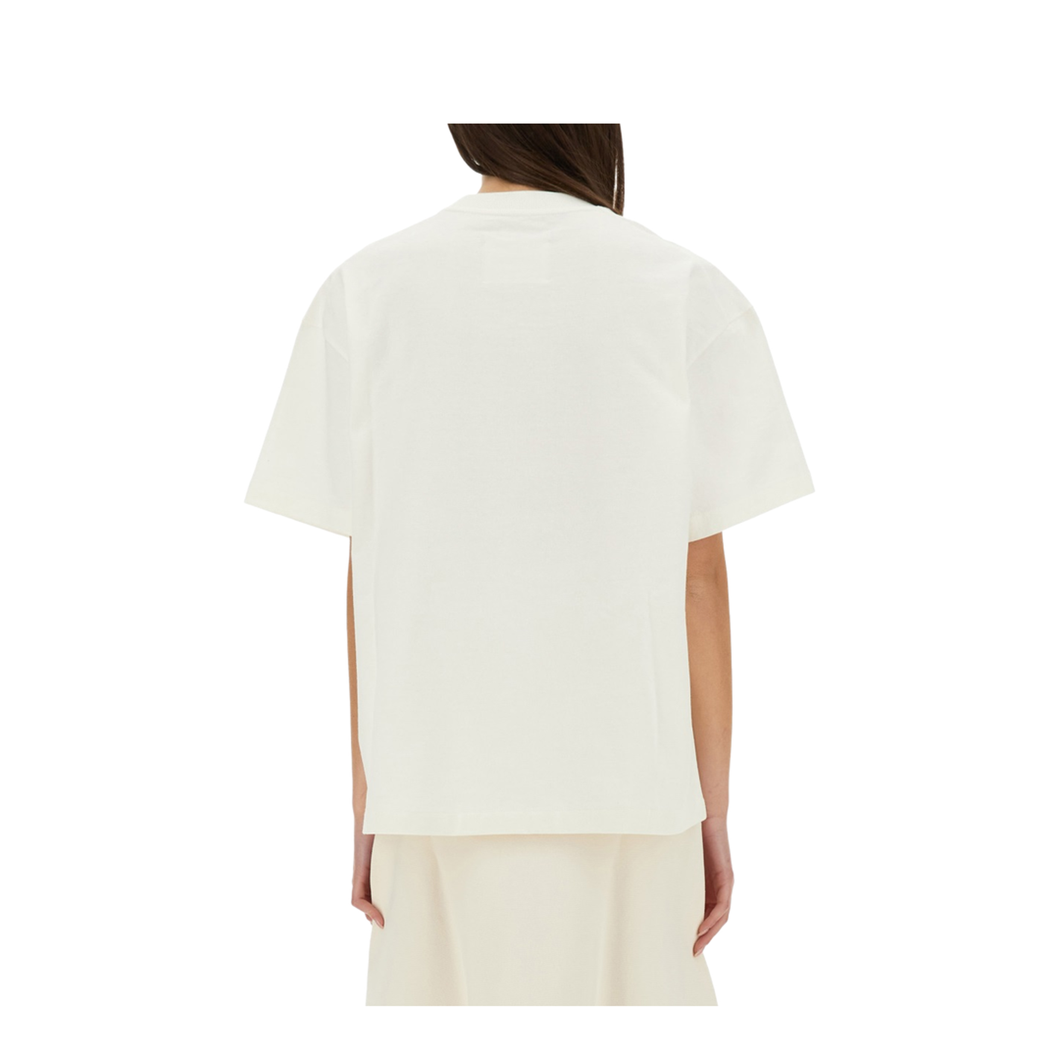 White Printed Logo T-Shirt