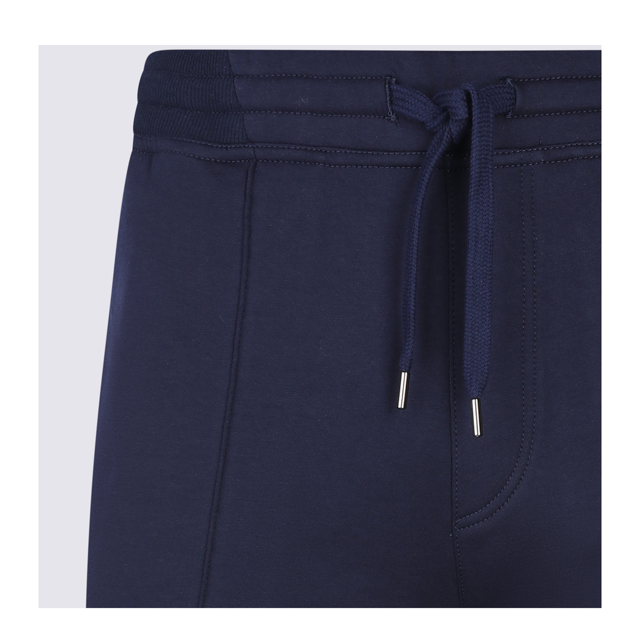 Drawstring Panelled Track Pants Blue