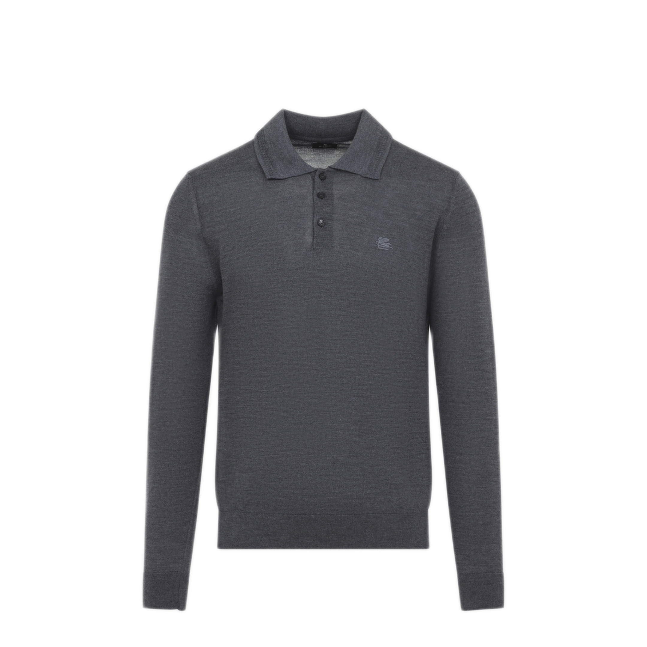 MAYFEYR - Etro - Fuji Knitted L/S Polo - MRKN0014AU12Q