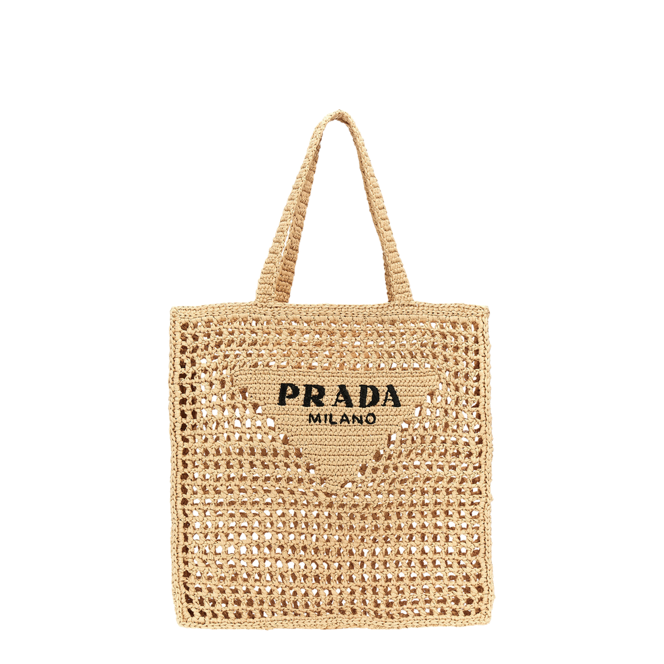 MAYFEYR - Prada - Logo Woven Fabric Shopping Bag - 1BG393VOOO2C2TF0018