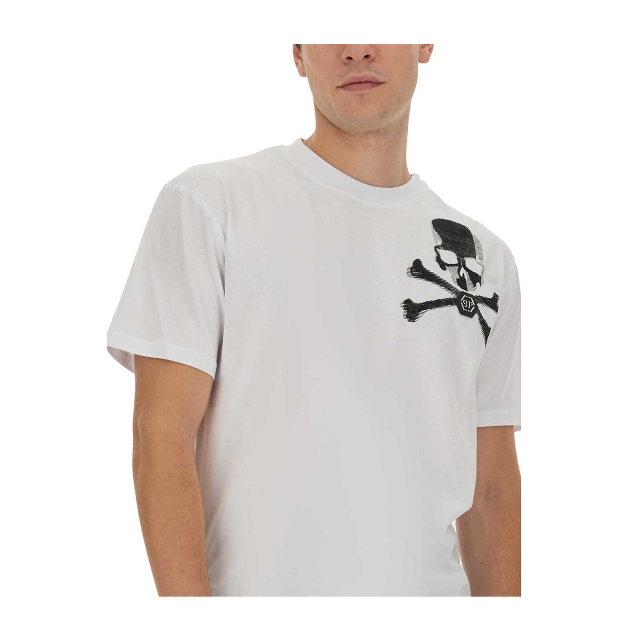MAYFEYR - PHILIPP PLEIN - T Shirt With Logo - MTK6187PJY002N01
