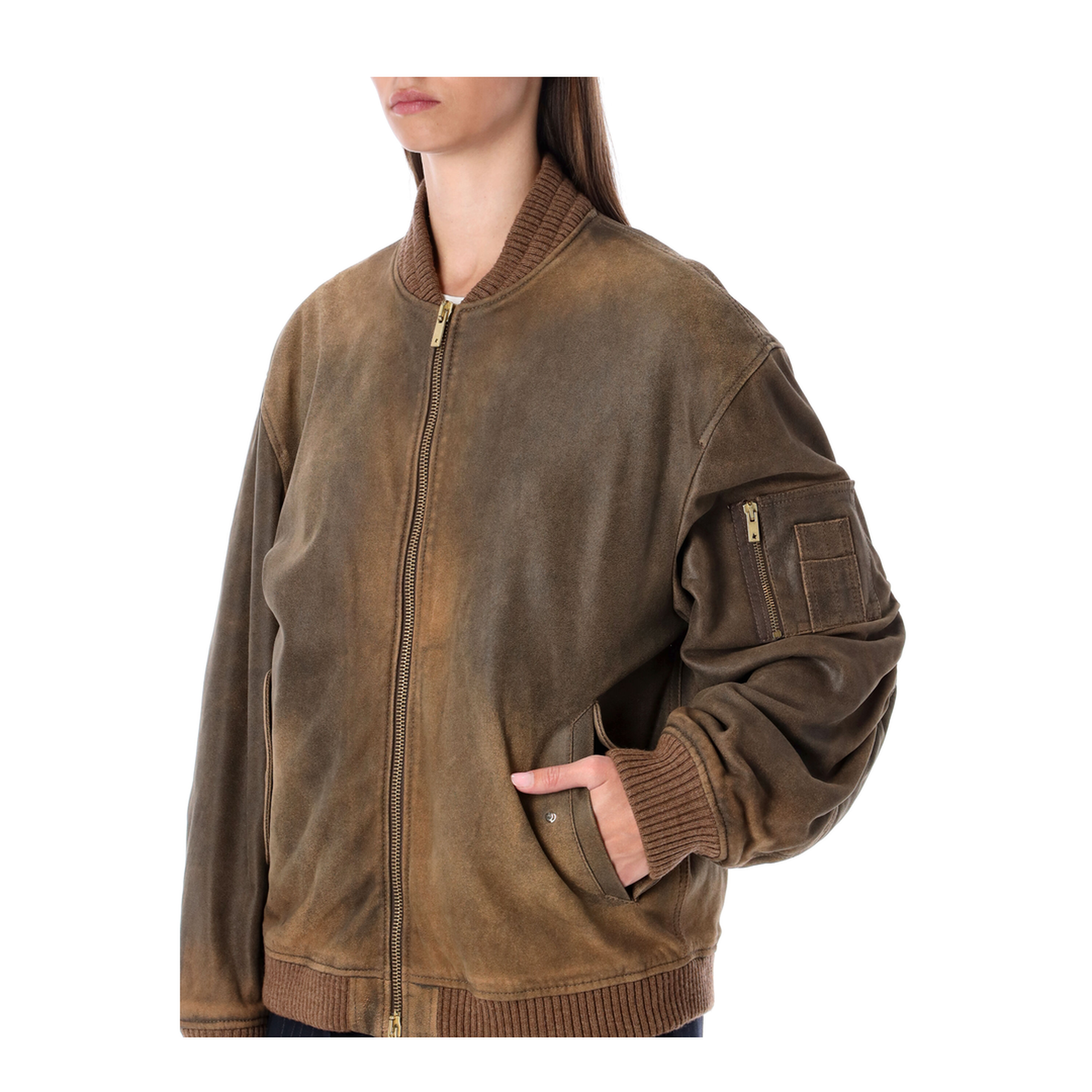 Bomber Leather Jacket