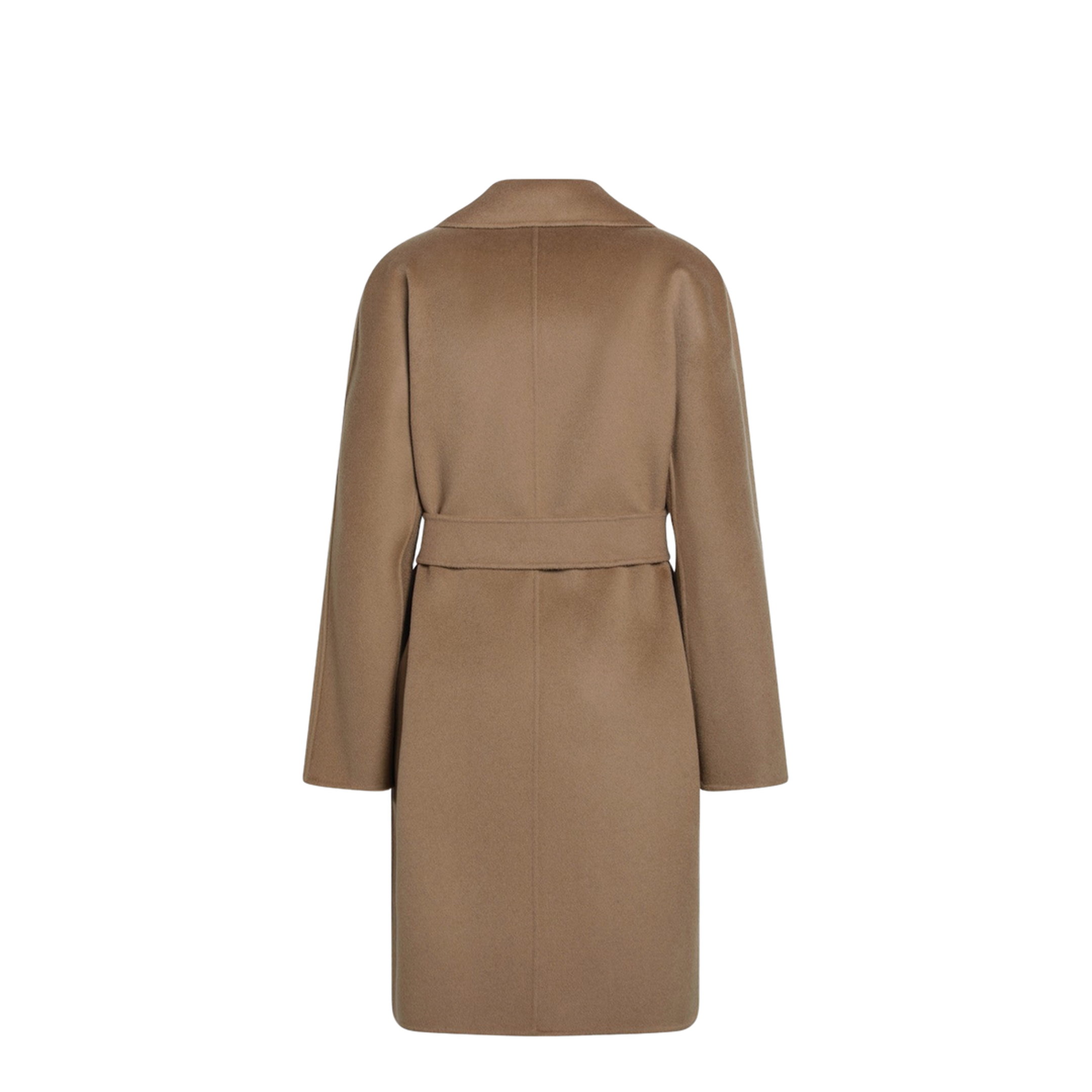 MAYFEYR - - Camel Wrap Coat In Cashmere And Wool - MSTTENOREWO010
