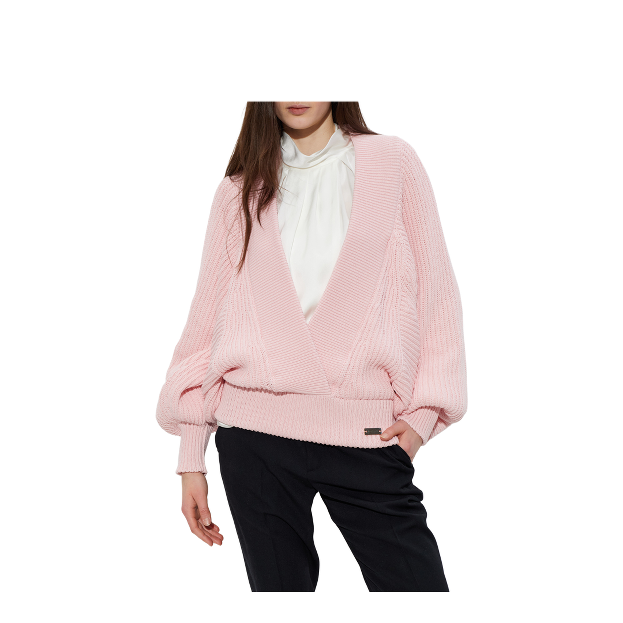 Women's Loose Fit Sweater Pink
