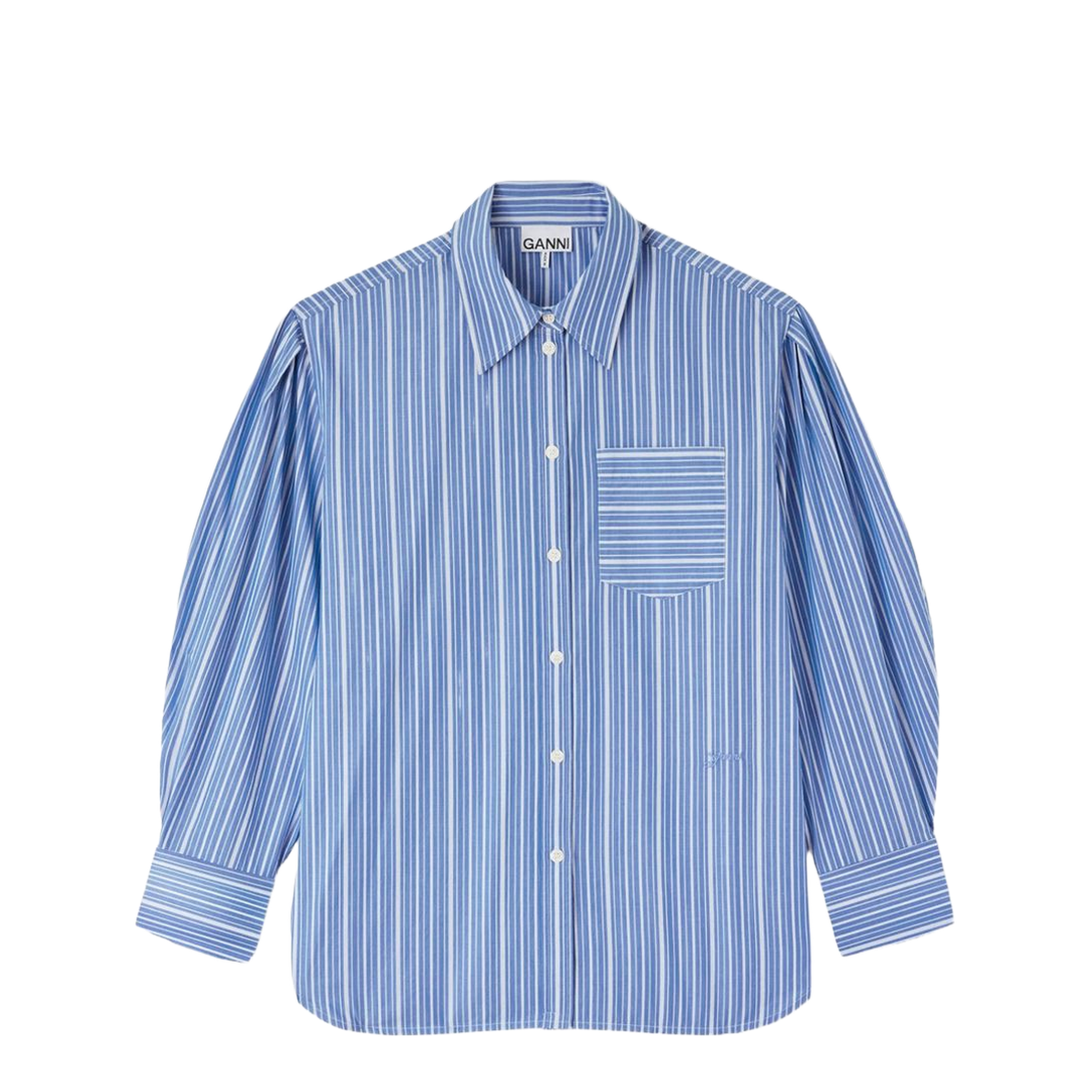 MAYFEYR - Ganni - Shirts Clear Blue - A1140007ZWF